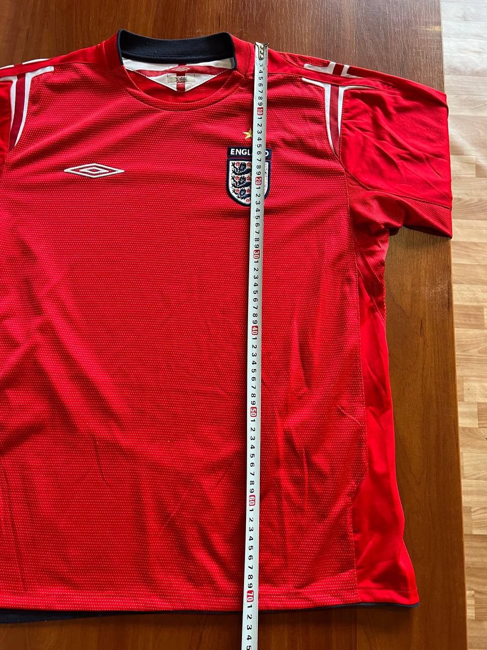Umbro 2004/06 ENGLAND TEAM AWAY SOCCER JERSEY FOOTBALL SHIRT UMBRO Size US L / EU 52-54 / 3 - 16 Thumbnail