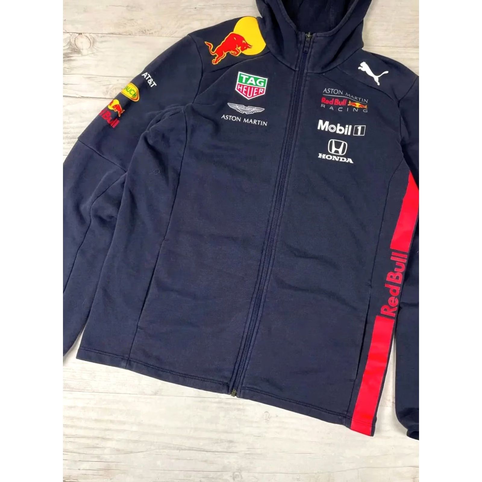 Puma Puma Red Bull Racing Honda Hoodie Sz M blue Nascar Men Size US M / EU 48-50 / 2 - 3 Thumbnail