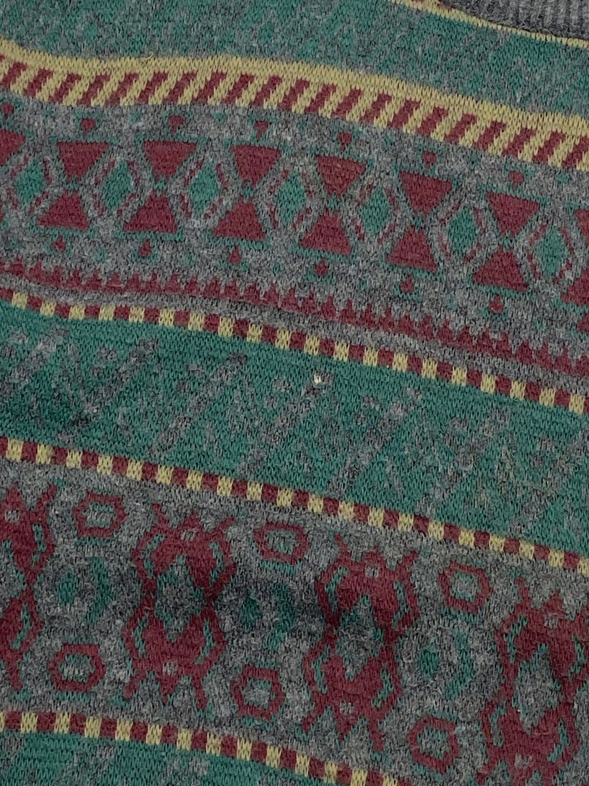 Vintage 90s Vintage C&A Beautiful Crazy Style Sweater Multicolour Size US XL / EU 56 / 4 - 7 Thumbnail