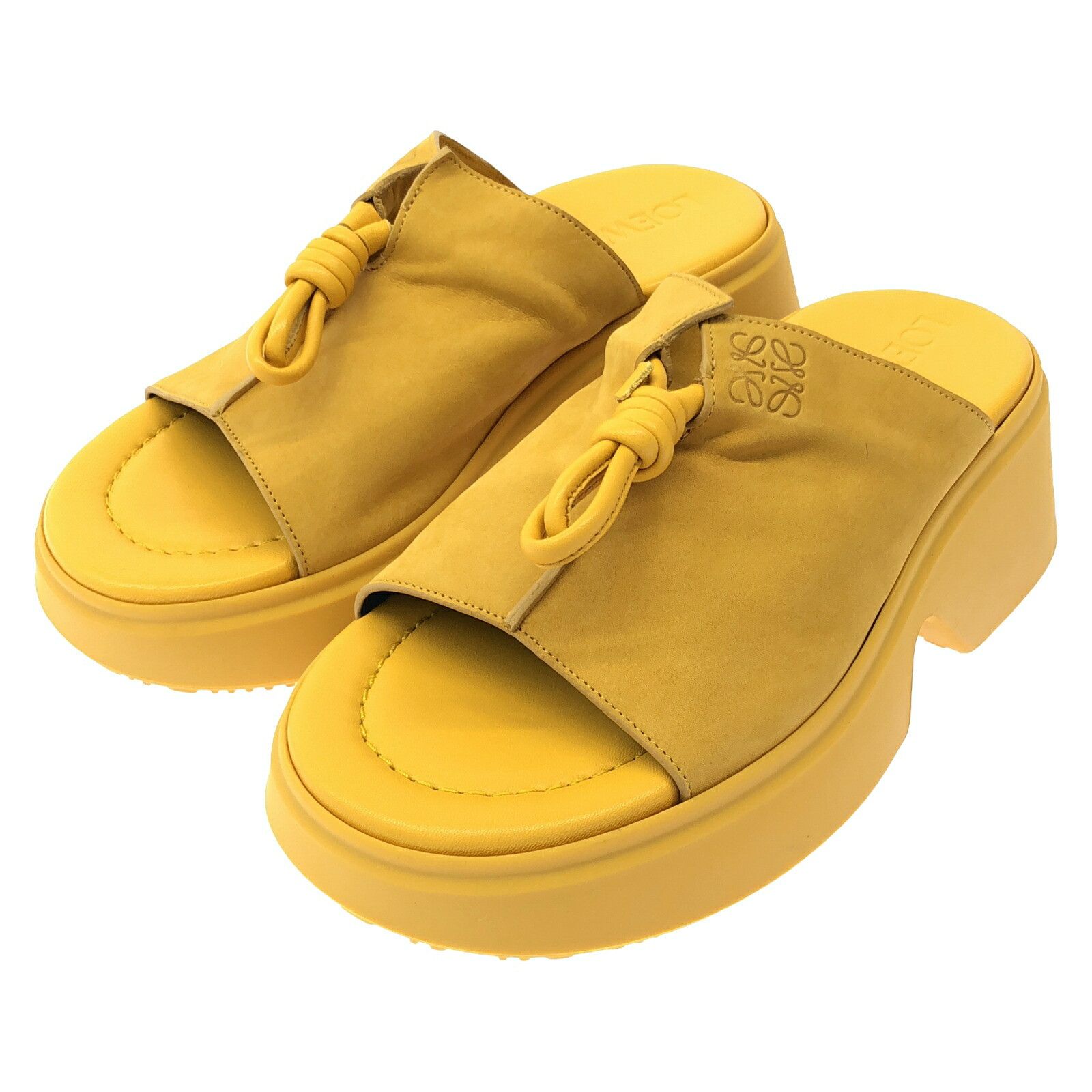 Loewe Loewe Flamenco Leather Sandals Leather Shoes