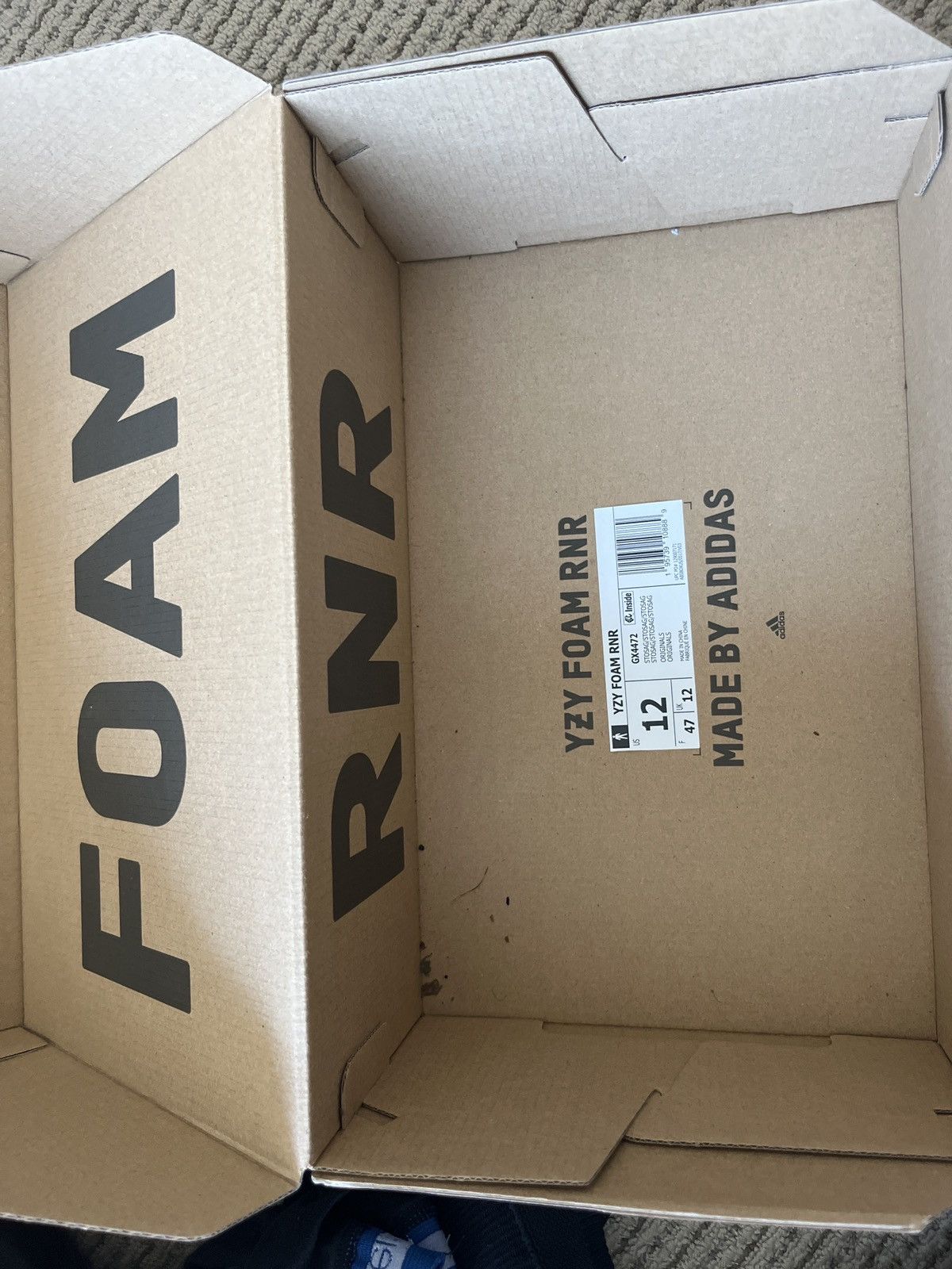Adidas Yezzy foam runner stone sage Size US 12 / EU 45 - 4 Thumbnail