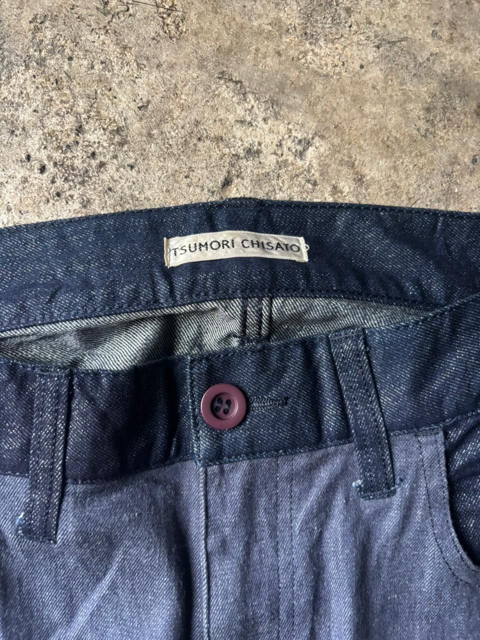 If Six Was Nine 2000s Issey Miyake Tsumori Chisato Glitter Dual Tone Pants Size US 28 / EU 44 - 4 Thumbnail