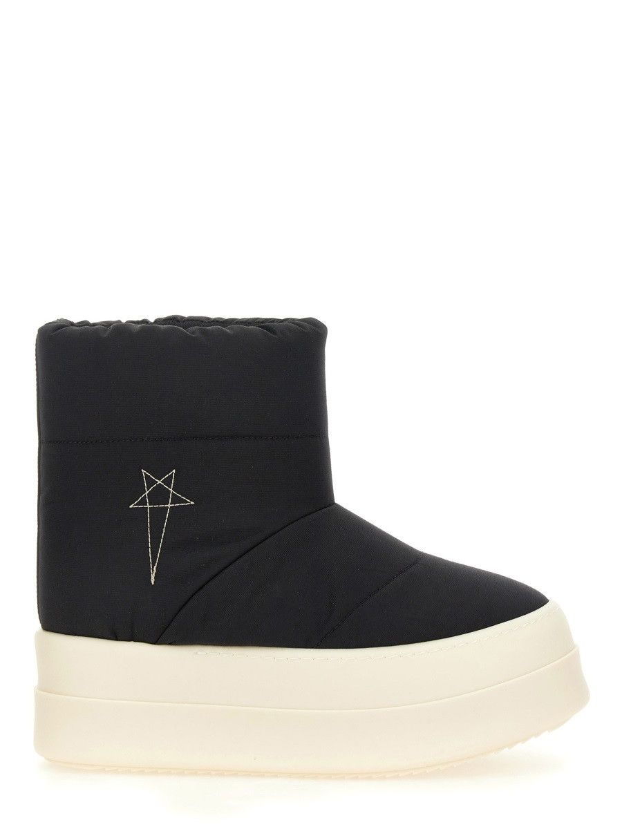 Rick Owens Drkshdw RICK OWENS DRKSHDW PADDED BOOT - BLACK (IT 38) Size US 8 / IT 38 - 1 Thumbnail