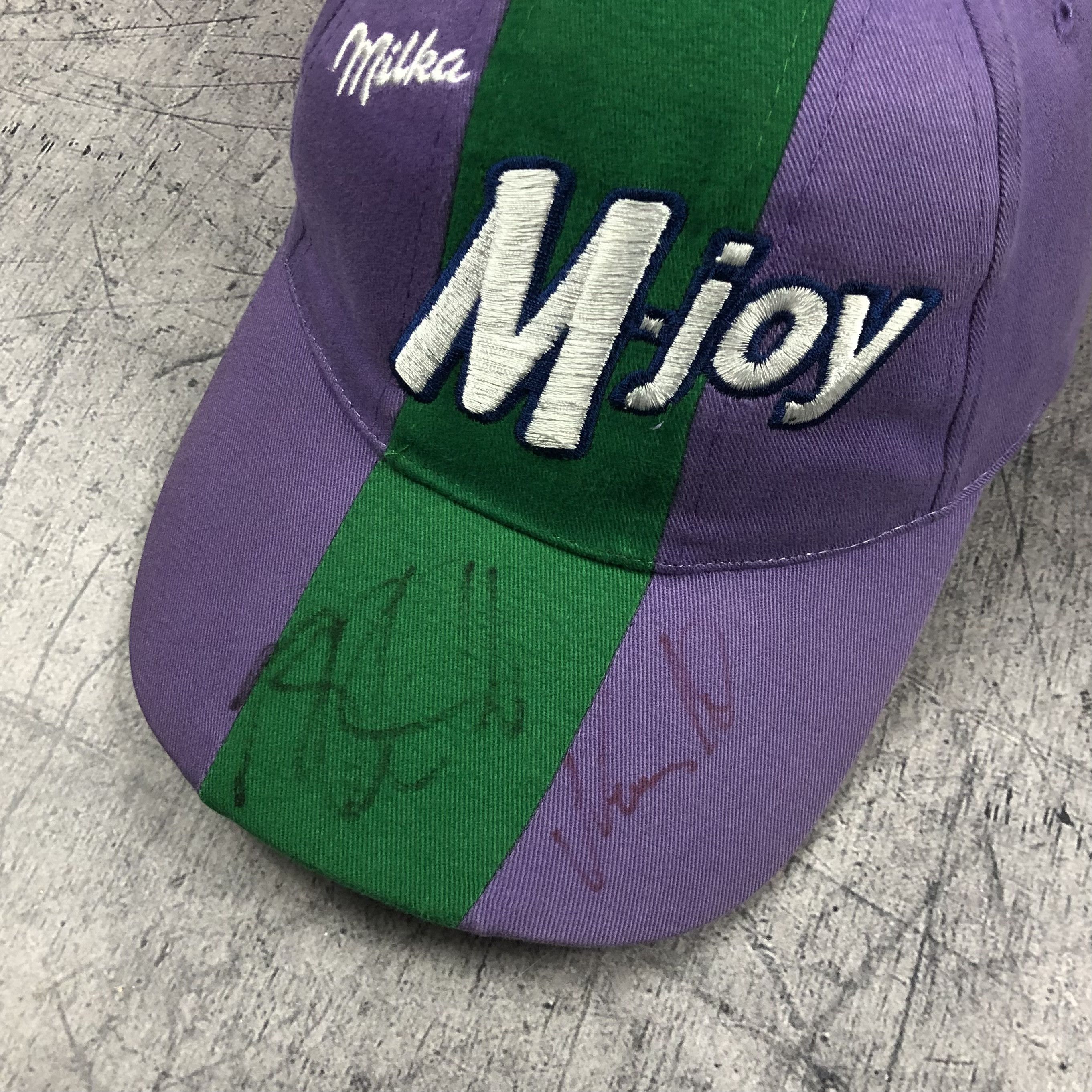 Vintage Y2K Milka MILFA M-Joy Chocolate Cap Size ONE SIZE - 3 Thumbnail