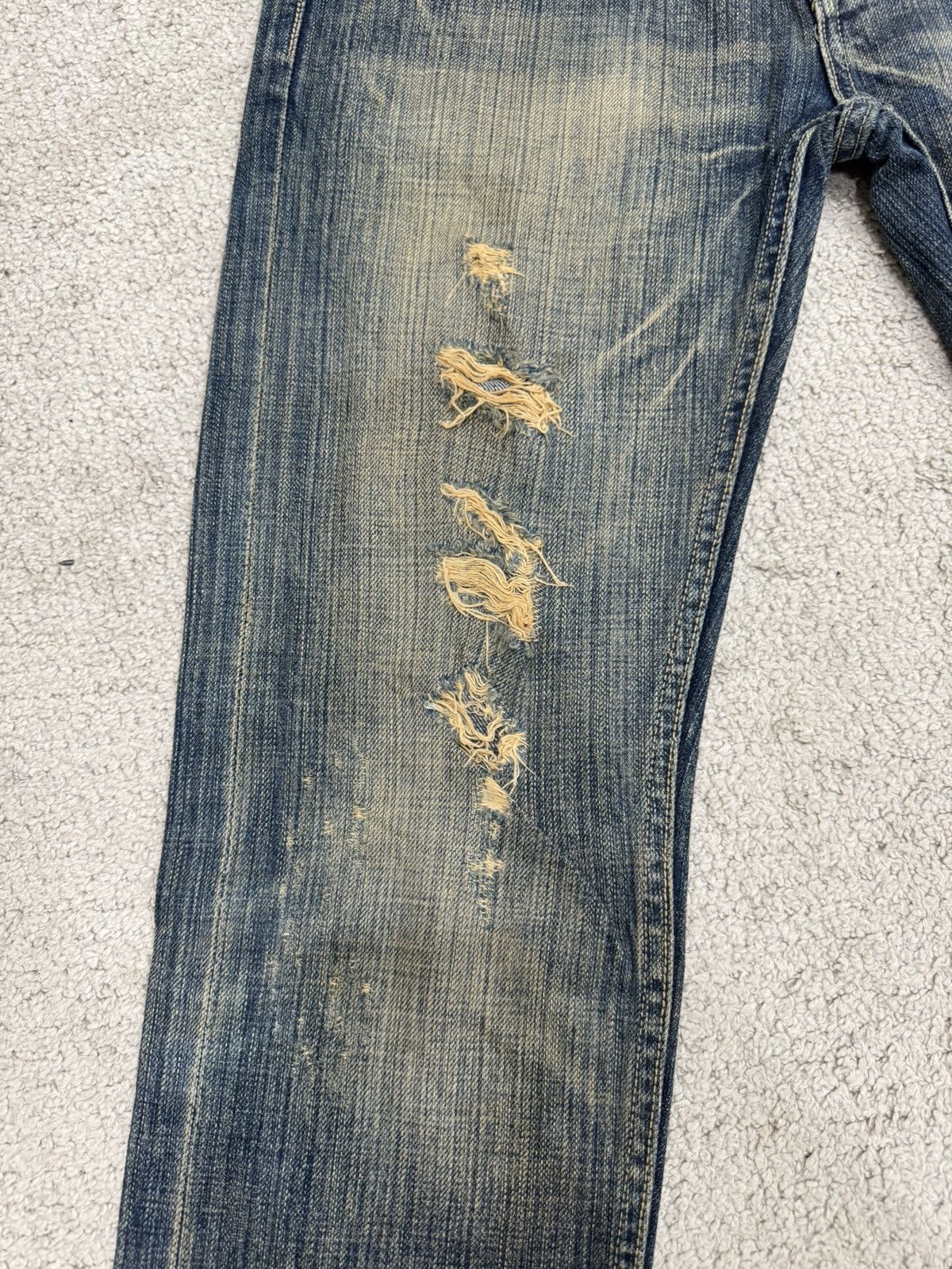 American Eagle Outfitters Rusty‼️ American Eagle Selvedge Denim (23-001) Size US 30 / EU 46 - 9 Thumbnail
