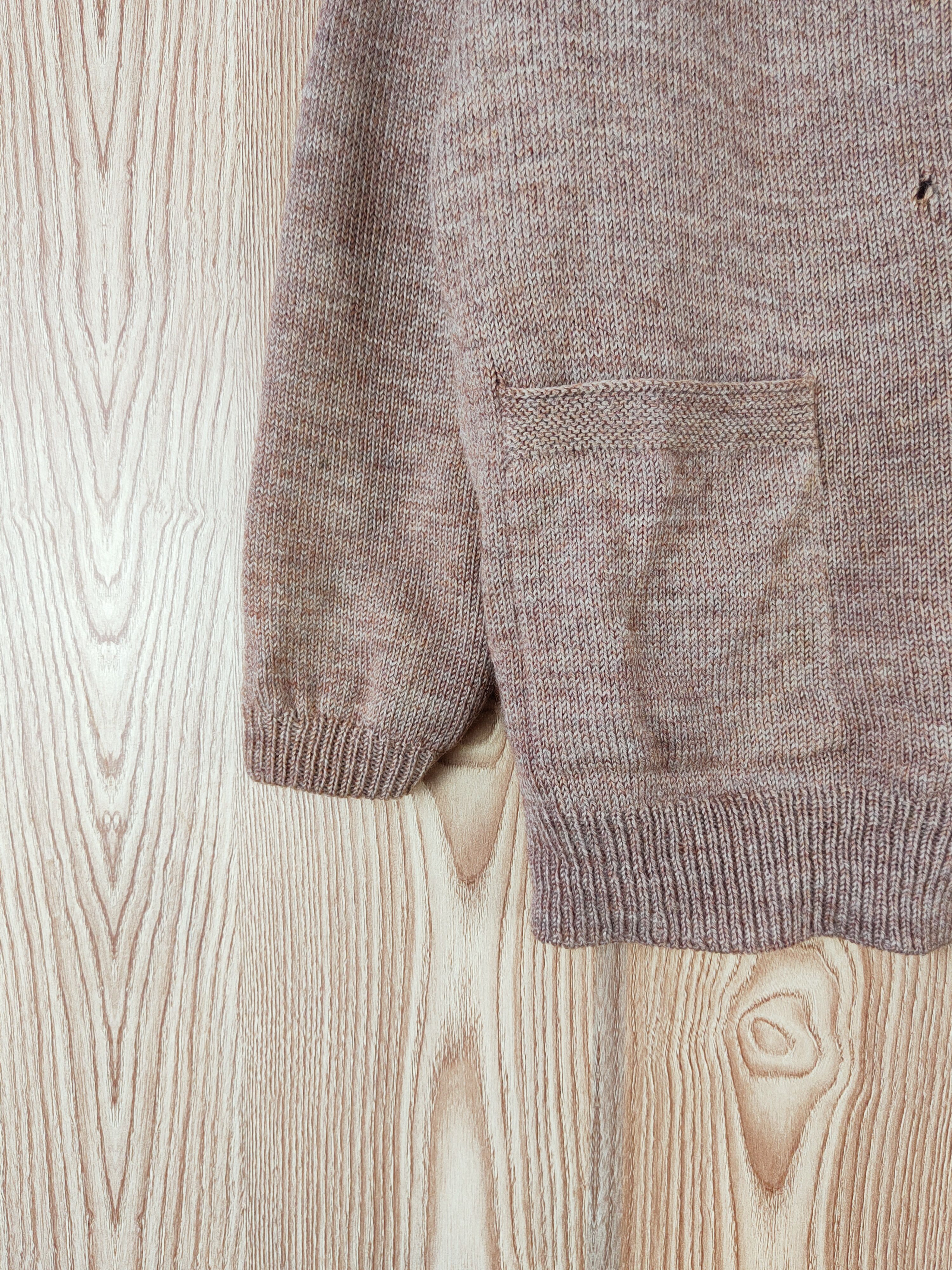 Homespun Knitwear × Japanese Brand Japanese Brand Brown Knitwear Cardigan #W586 Size US S / EU 44-46 / 1 - 6 Thumbnail