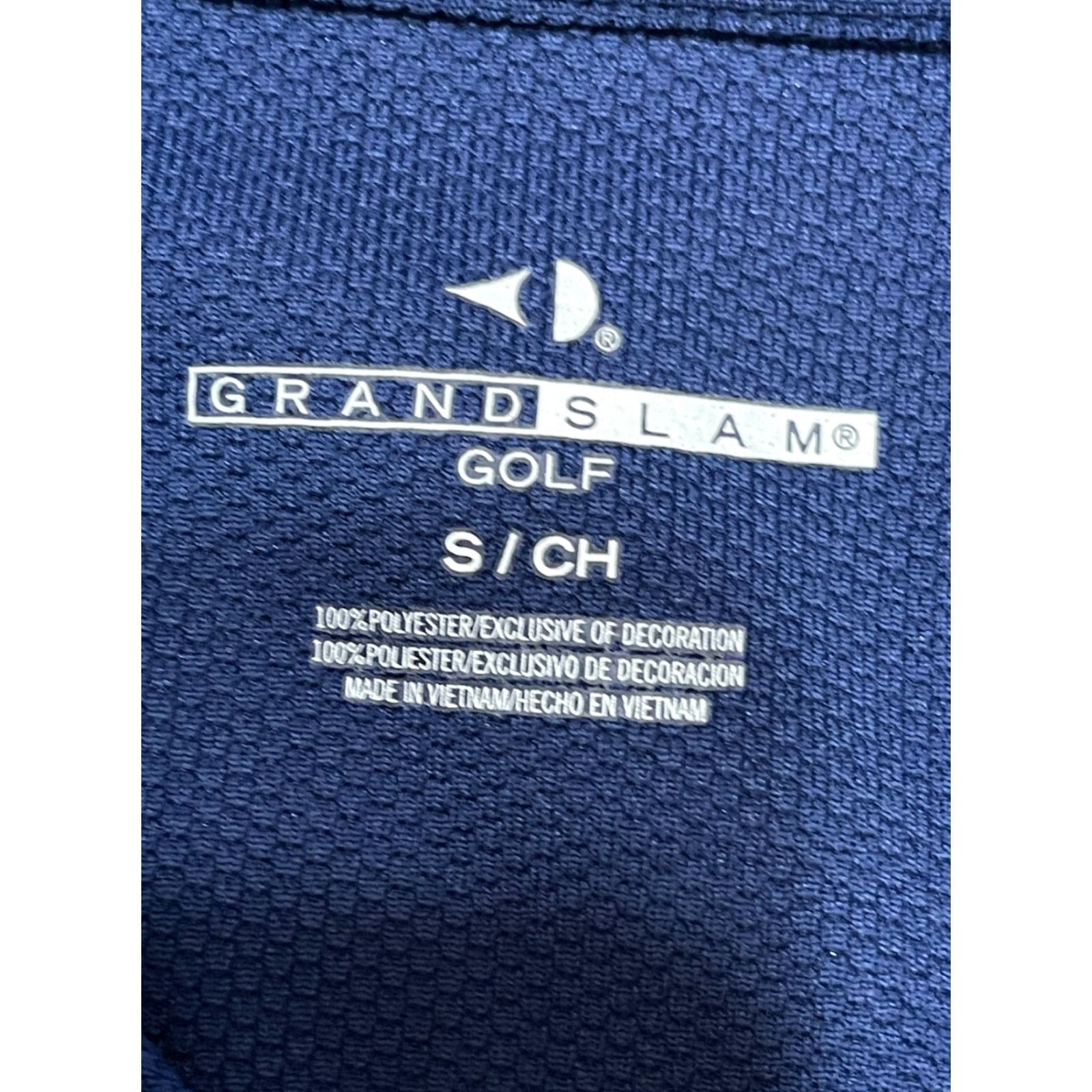 Vintage Grand Slam Shirt, Men's Size Small, Blue Polo Short Sleeve Shirt Size US S / EU 44-46 / 1 - 6 Thumbnail