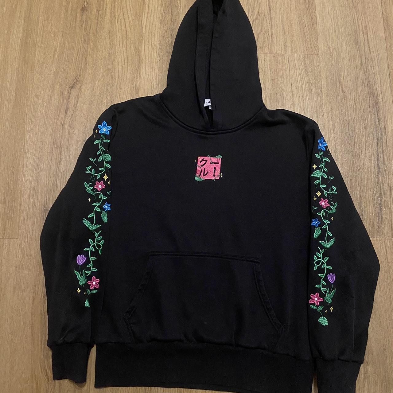 Other Black and pink embroidered hoodie Flowers Tokyo Size US M / EU 48-50 / 2 - 1 Thumbnail