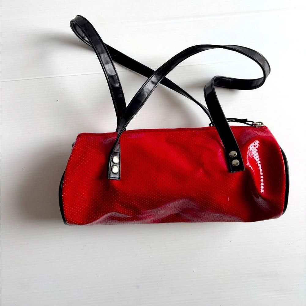 Point Zero Y2K Point Zero Red Messenger Bag Size ONE SIZE - 2 Thumbnail