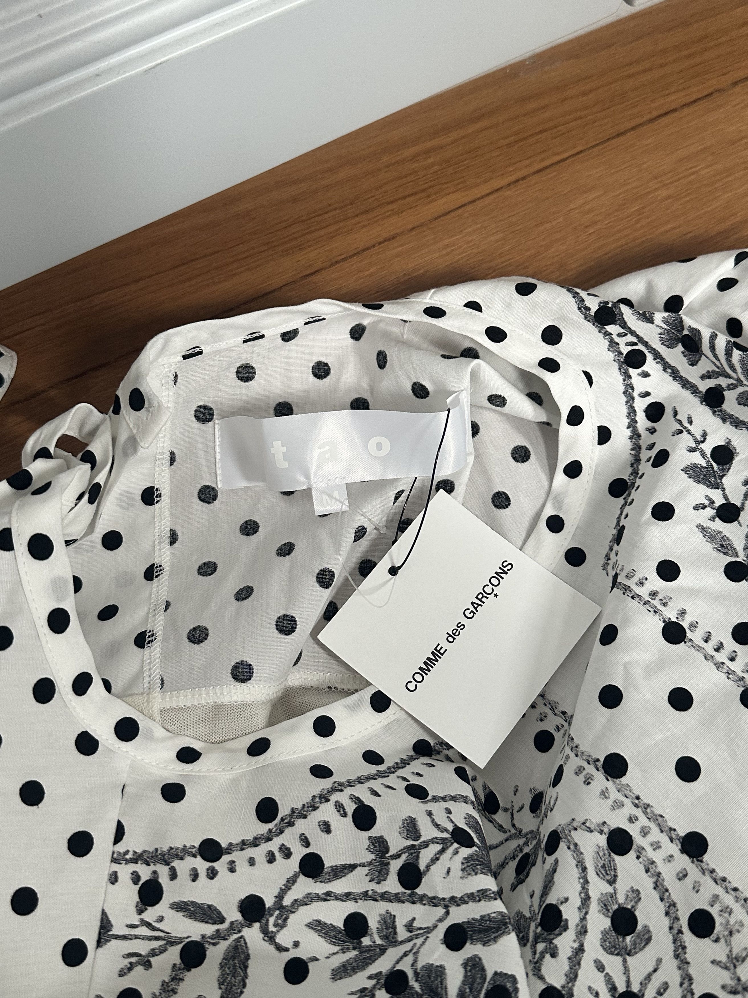 Comme des Garcons Tao Comme Des Garcons flower shirt Size M / US 6-8 / IT 42-44 - 4 Thumbnail