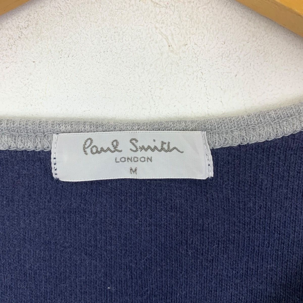 Paul Smith Vintage PAUL SMITH LONDON Osaka Store Indigo Tee Shirt Top Size M / US 6-8 / IT 42-44 - 6 Thumbnail