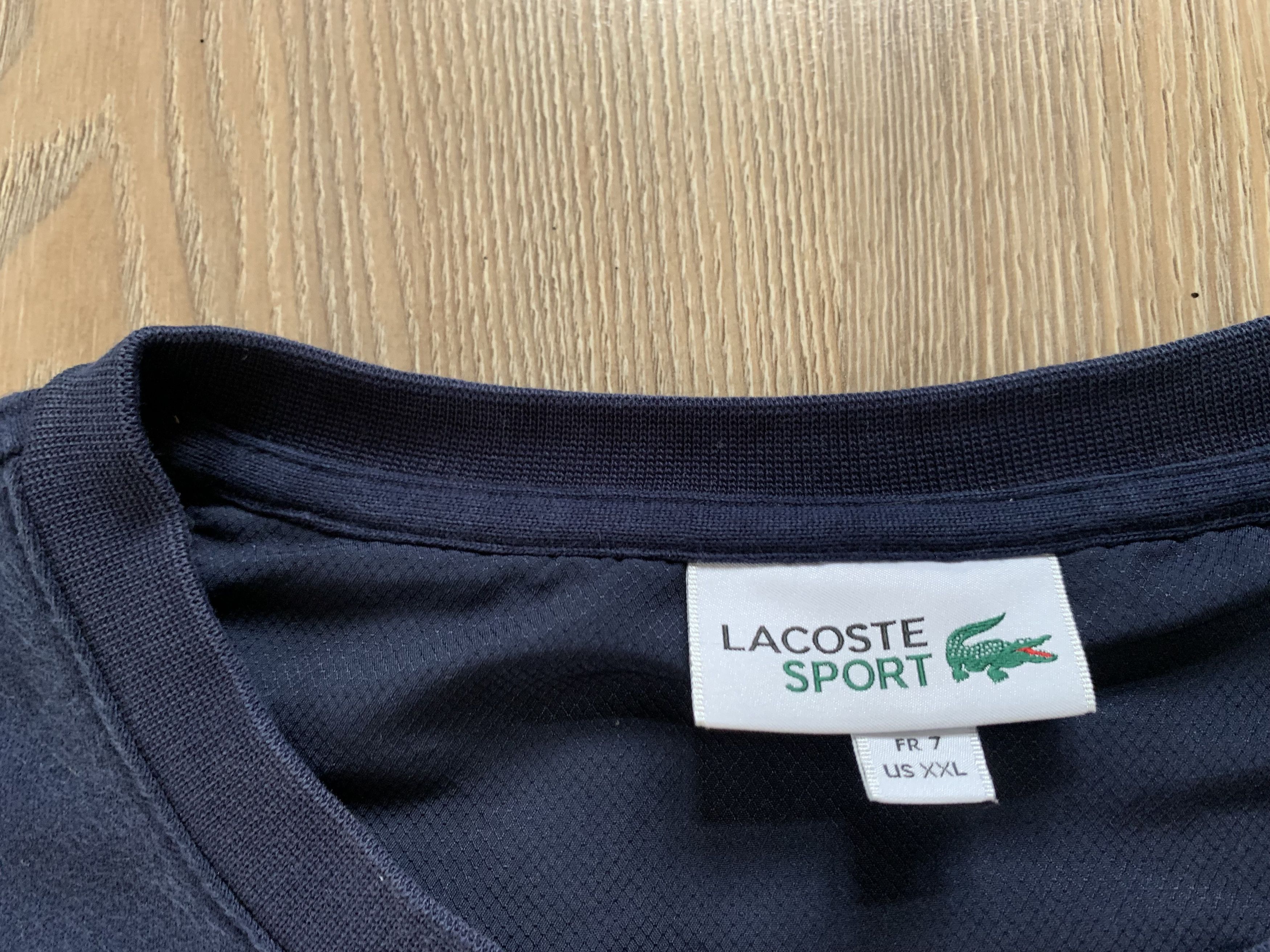 Lacoste × Vintage Lacoste Sport Blue Sweatshirt Size US XXL / EU 58 / 5 - 6 Thumbnail