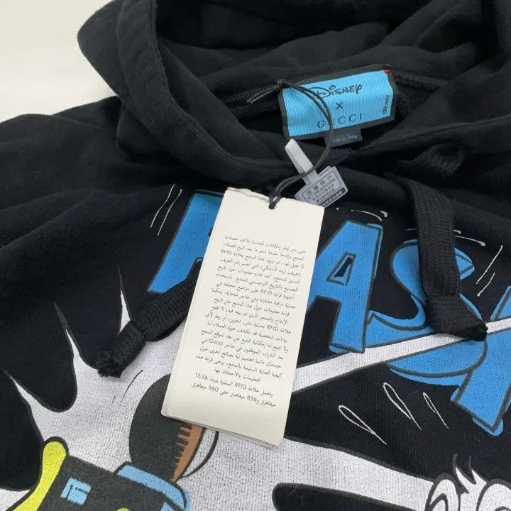 Gucci Gucci Gucci x Disney Long Sleeve Black Hoodie -2506 Size US S / EU 44-46 / 1 - 7 Thumbnail