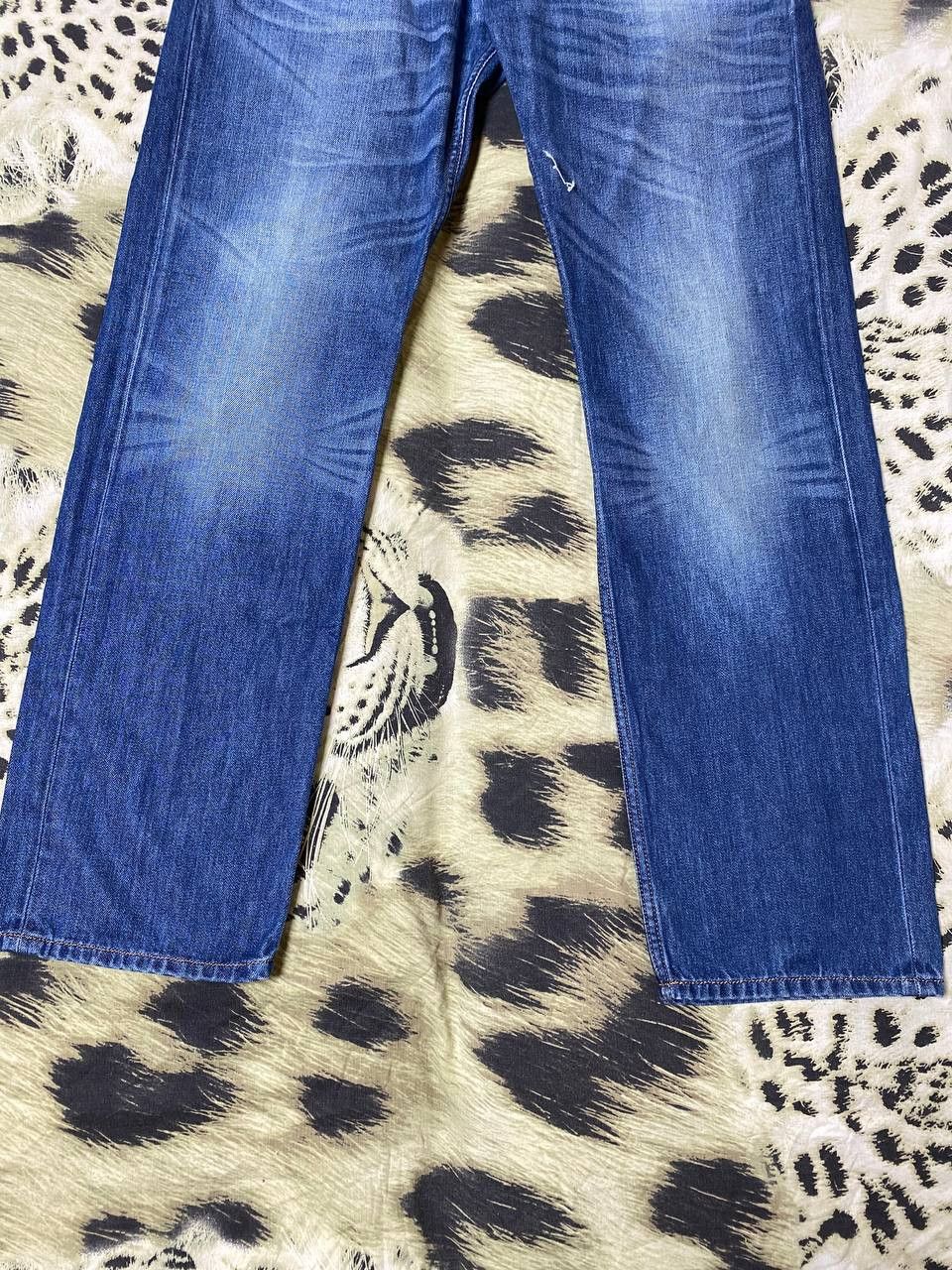 Diesel × Vintage Vintage Diesel Jeans Distressed Faded Baggy Y2K Size US 36 / EU 52 - 7 Thumbnail