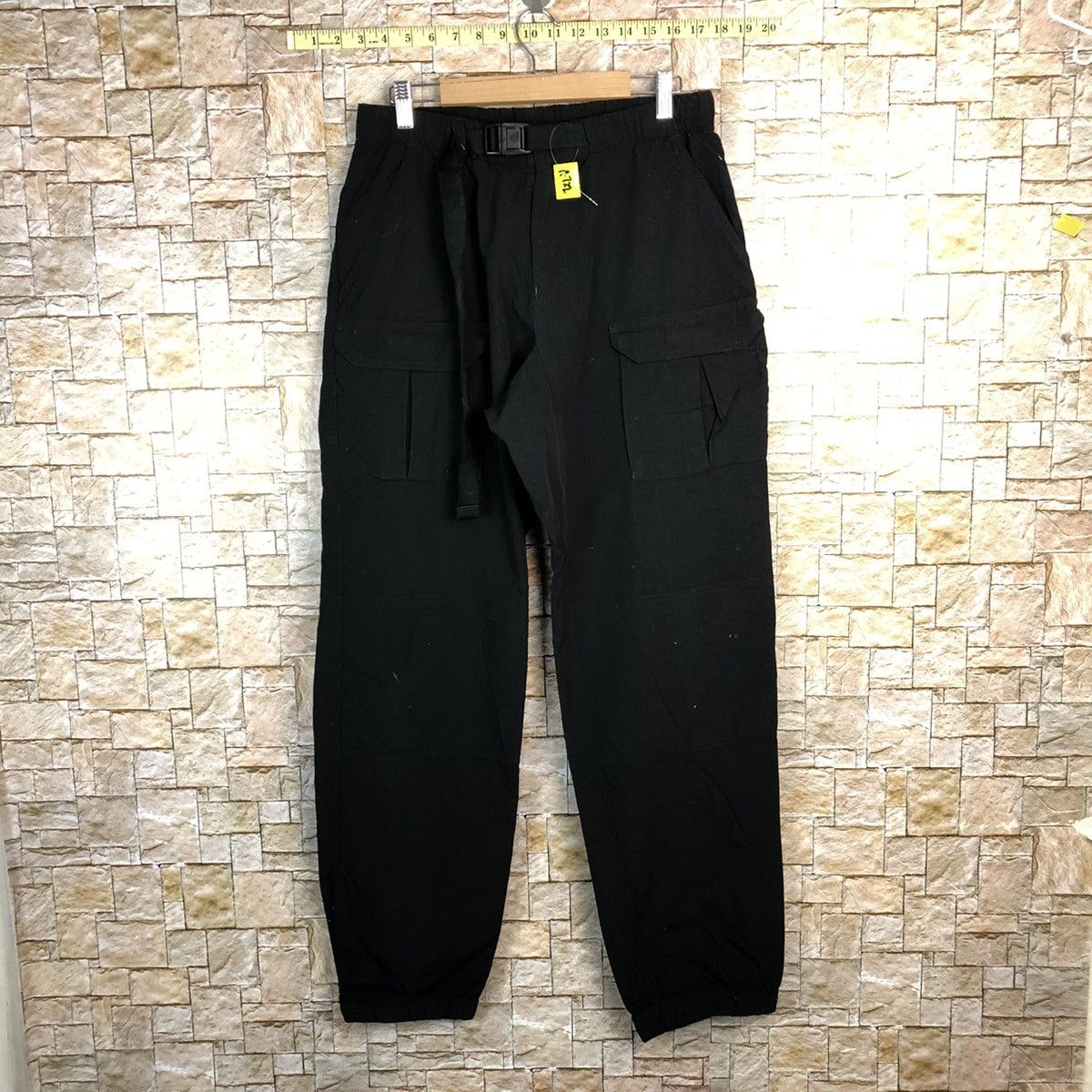 L.L. Bean L.L Bean Black jogger Cargo Multipocket Pants #A722 Size US 29 - 1 Thumbnail
