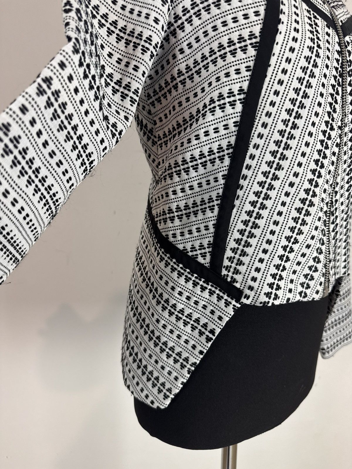 ALEXIS ALEXIS Geometric Zip-Front Jacket Tribal/Aztec Print Size S / US 4 / IT 40 - 5 Thumbnail