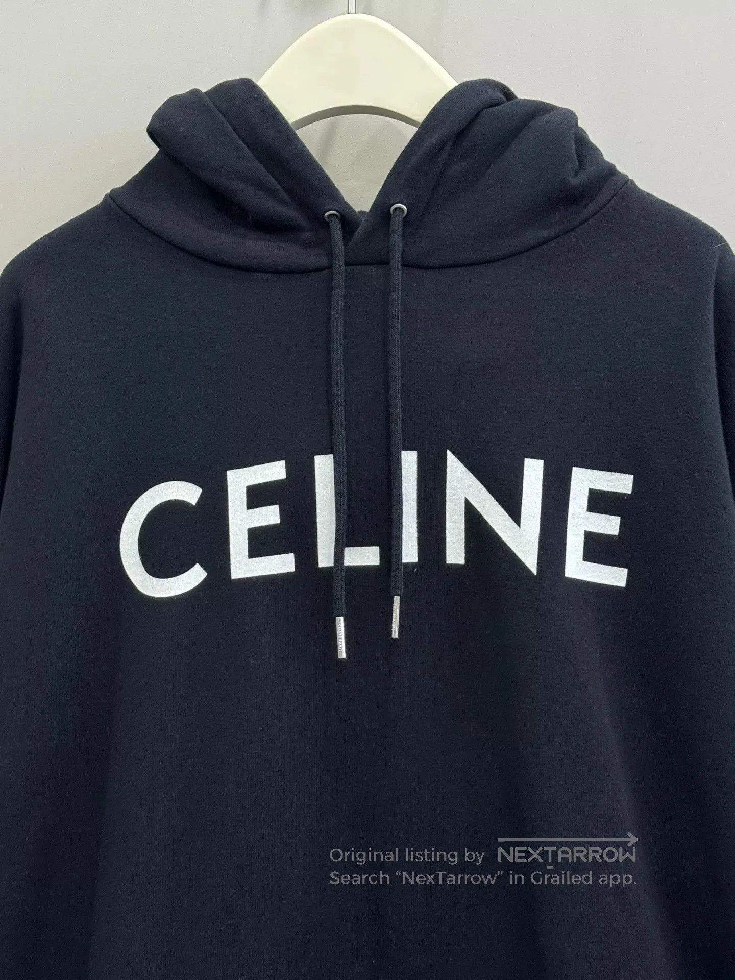 Celine celine black oversized hoodie XXL size. Size US XXL / EU 58 / 5 - 3 Thumbnail