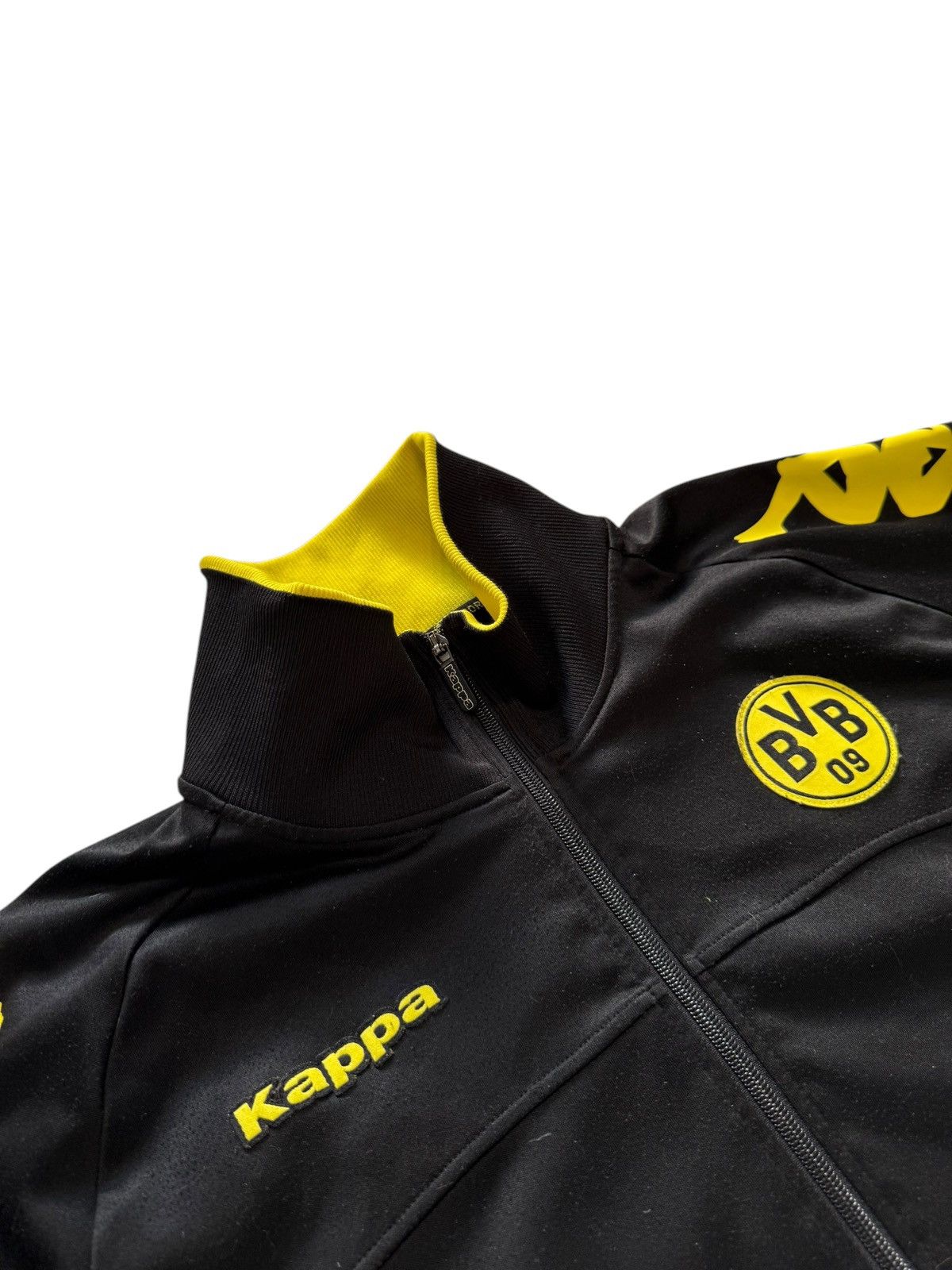 Kappa Vintage Kappa Borussia Zipped Track Jacket BVB Dortmund Size US XXL / EU 58 / 5 - 2 Thumbnail