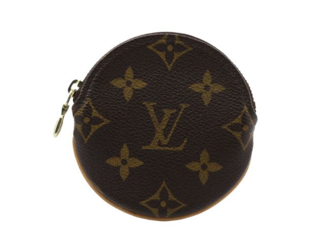 Louis Vuitton Louis Vuitton Monogram Canvas Brown Round Coin Purse Size ONE SIZE - 1 Thumbnail