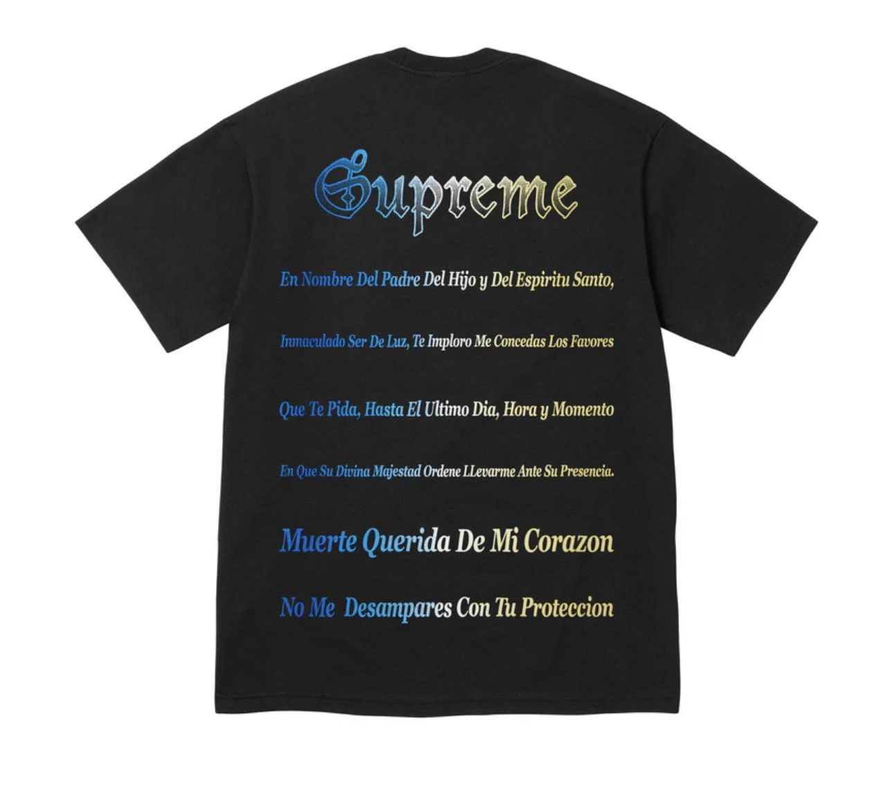 Supreme Supreme Grim Reaper Tee Medium Black Size US M / EU 48-50 / 2 - 2 Thumbnail