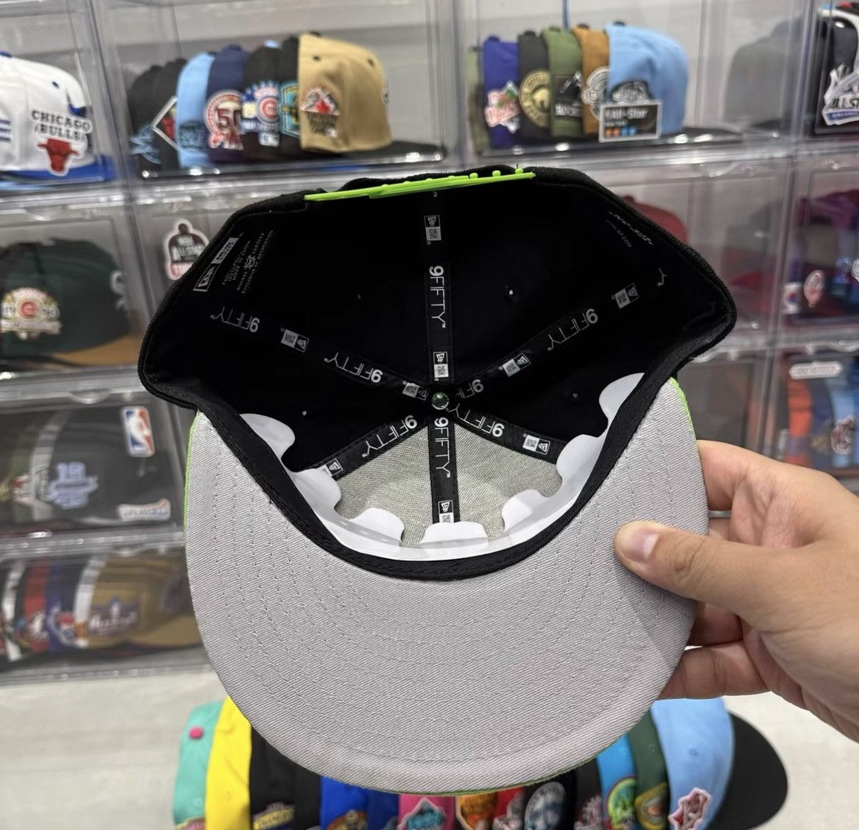 New Era New Era Brains Flat Brim Baseball Cap J32 Size ONE SIZE - 4 Thumbnail