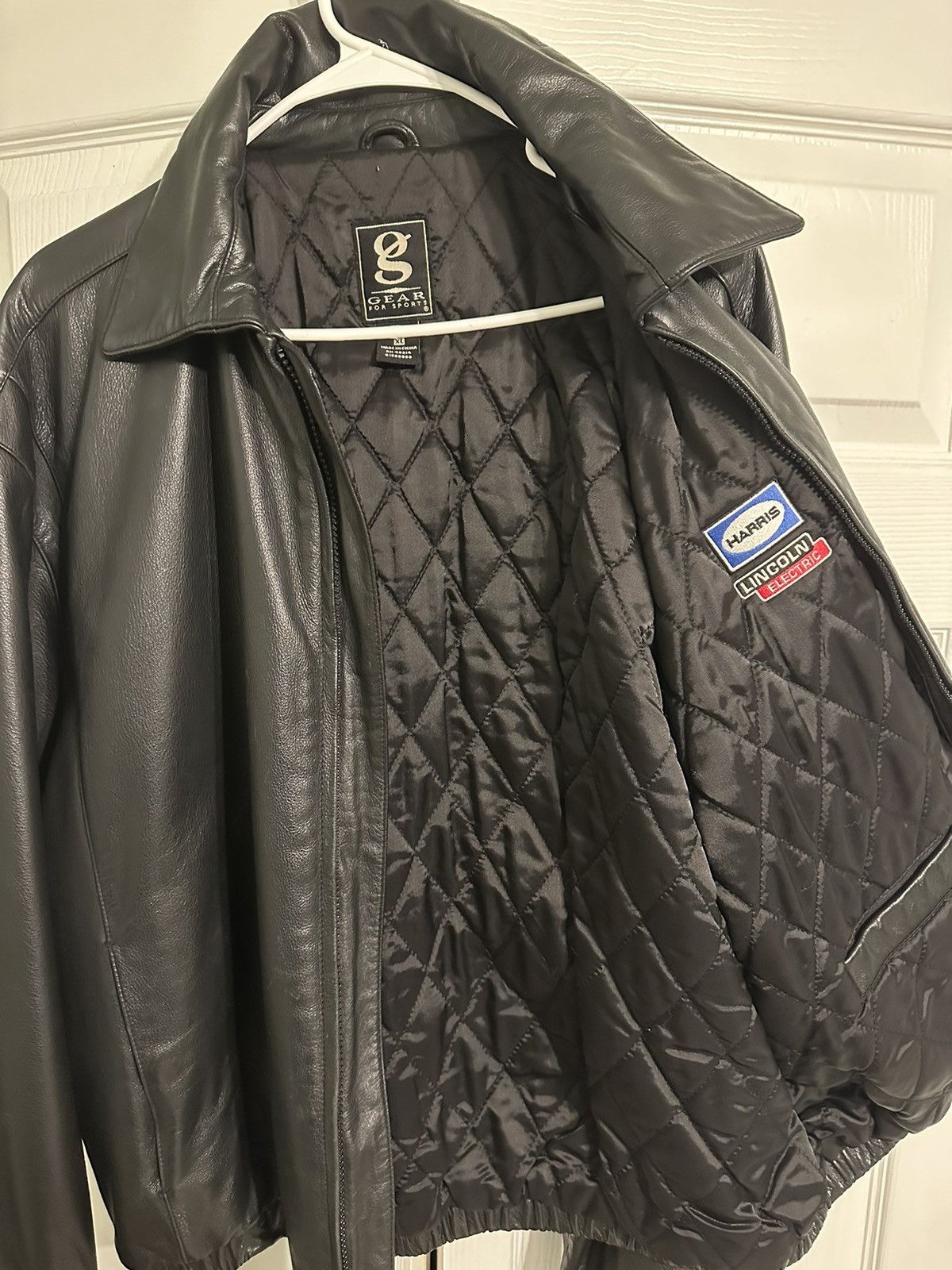 Gear for Sports × NASCAR NASCAR Genuine Leather Bomber Jacker XL Size US XL / EU 56 / 4 - 2 Thumbnail