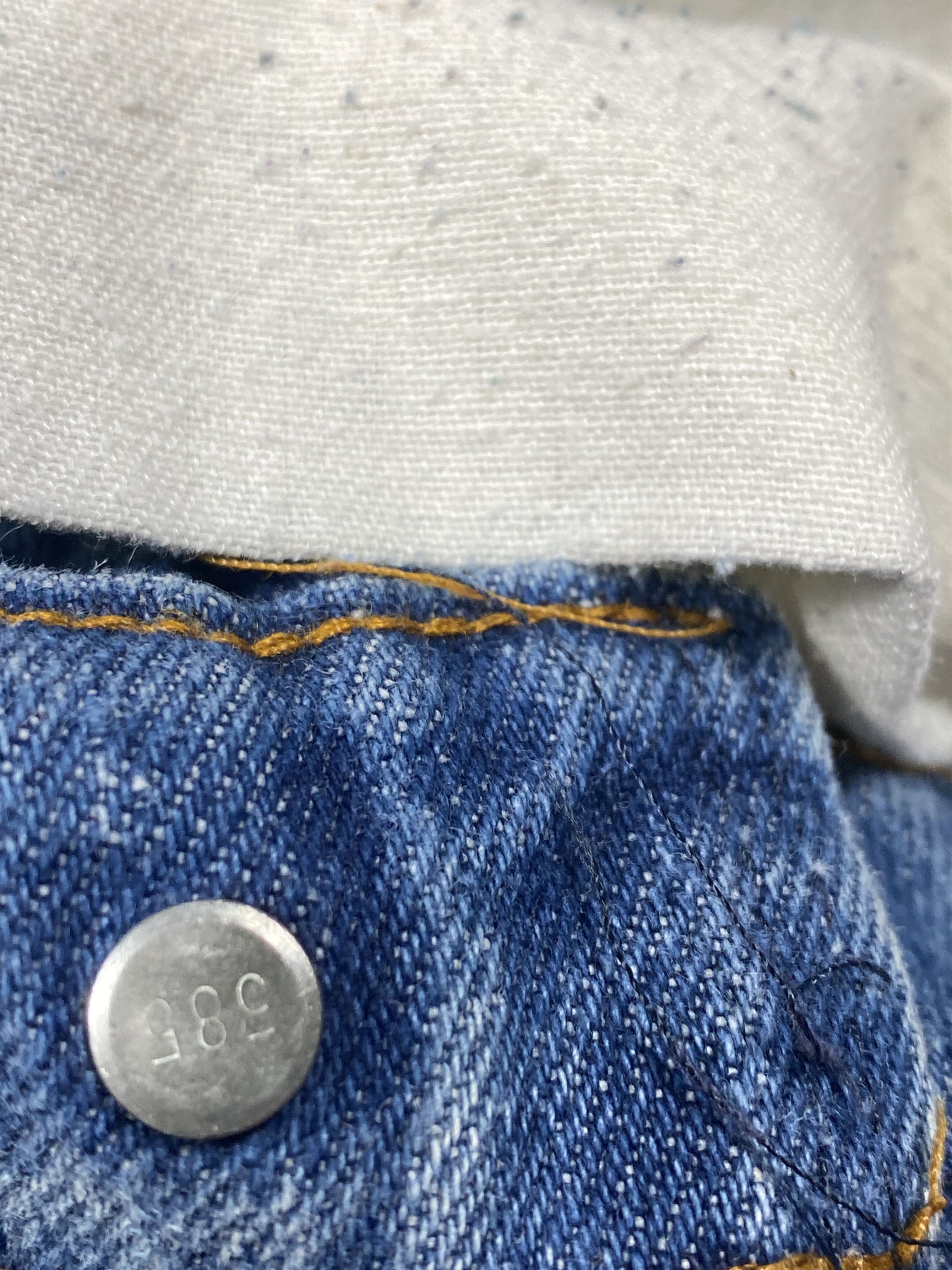 Levi's SICKS💥 517 Jeans 80s Bootcut Distressed Vintage Orange Tab Size US 38 / EU 54 - 6 Thumbnail