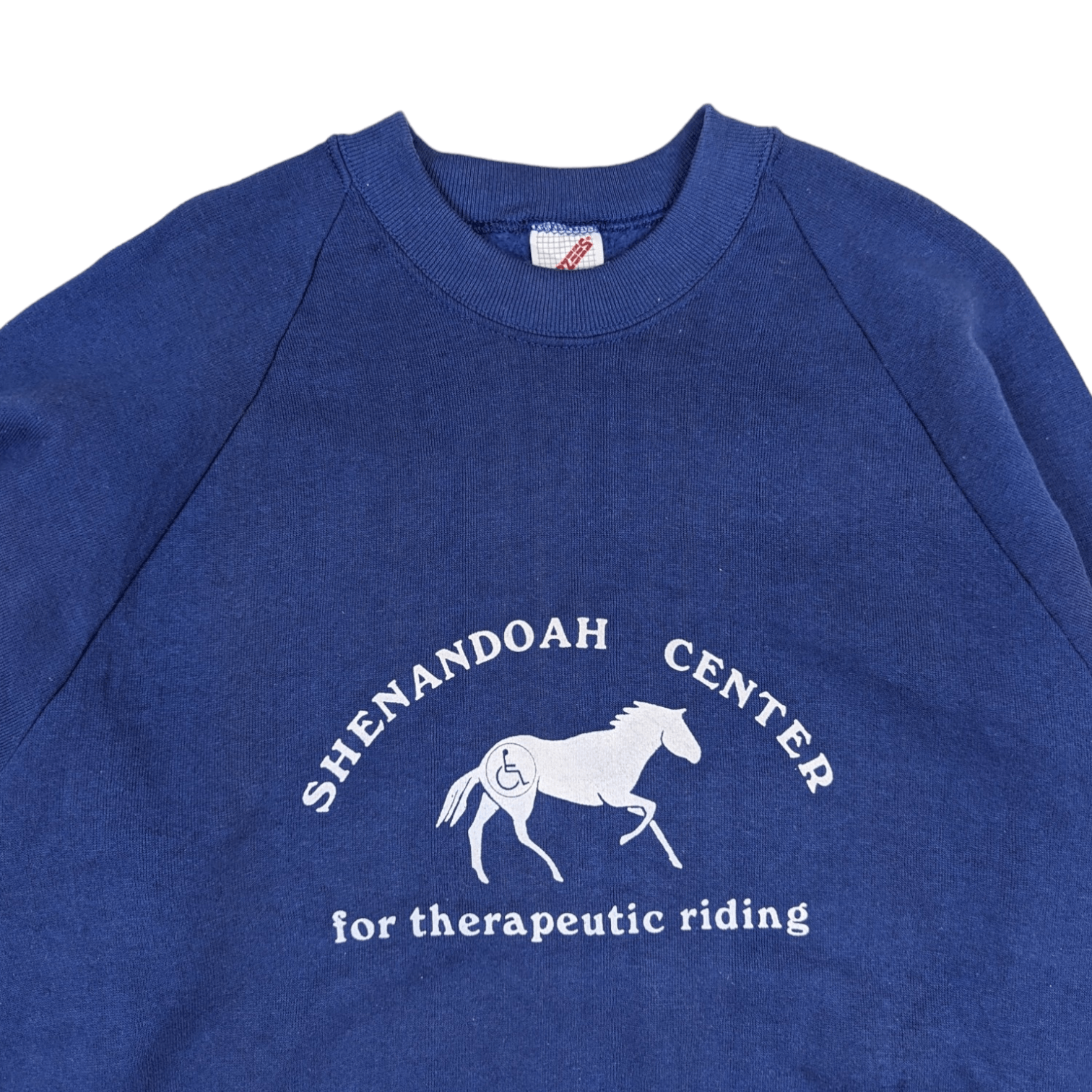 Jerzees Vintage SHENANDOAH CENTRE Therapeutic Riding Horse Jumper Size US L / EU 52-54 / 3 - 4 Thumbnail