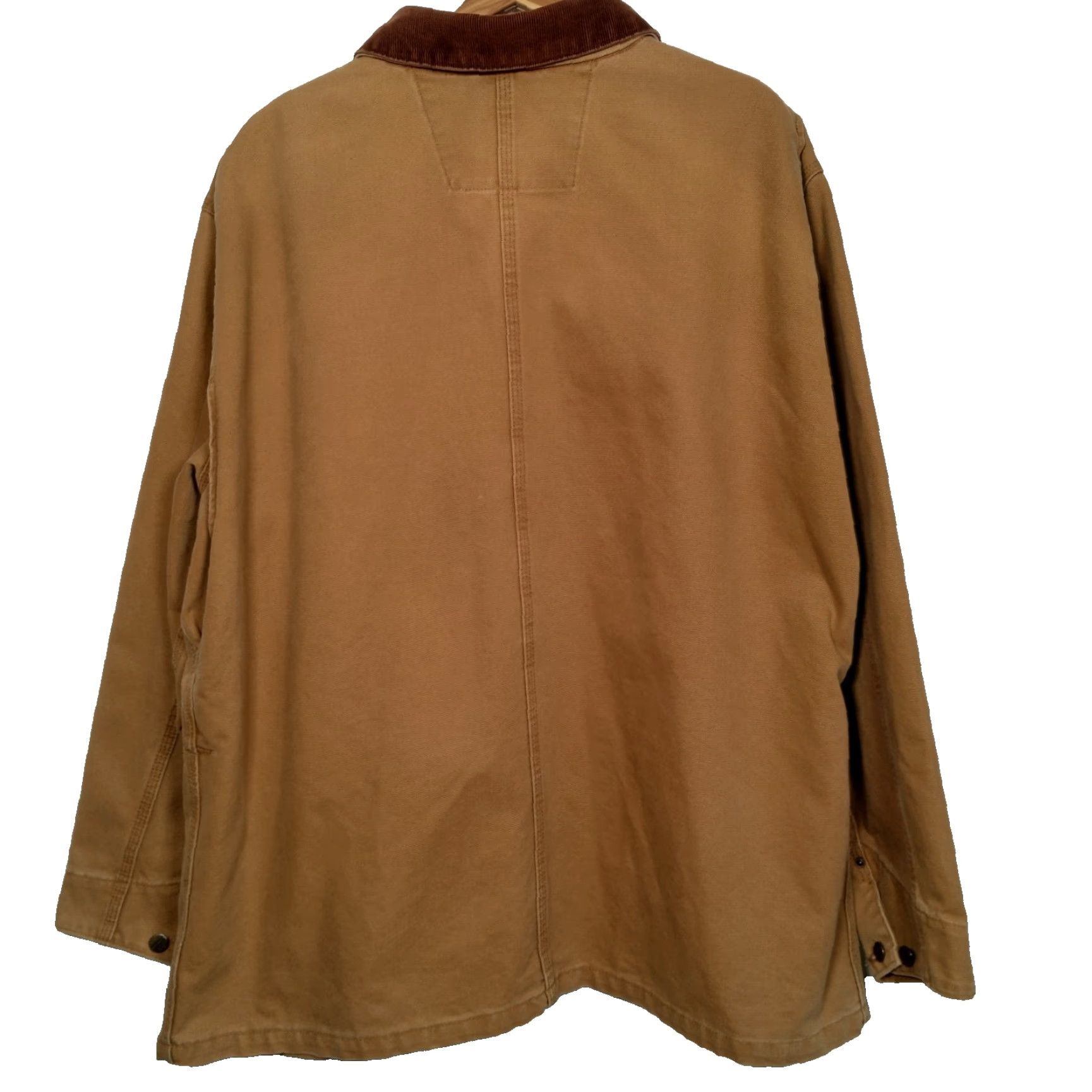 Carhartt VINTAGE Carhartt Chore Jacket WVU Mountaineers 2XL Brown Duck Canvas Work Coat Mens Size US XXL / EU 58 / 5 - 3 Thumbnail