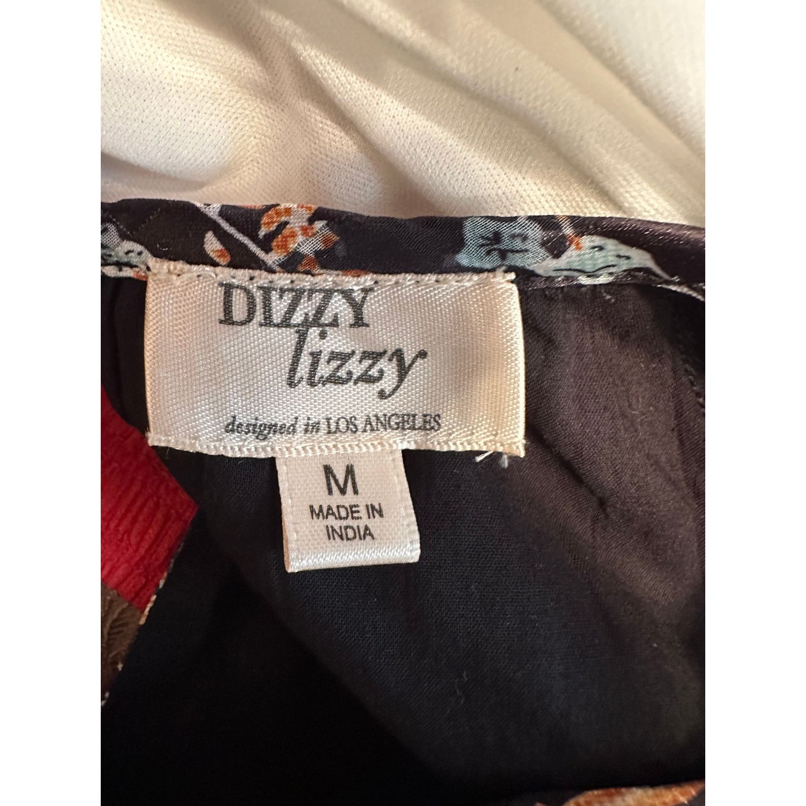 Other Dizzy Lizzy Wide Elastic Waistband Dress Metallic Floral M Size M / US 6-8 / IT 42-44 - 14 Thumbnail