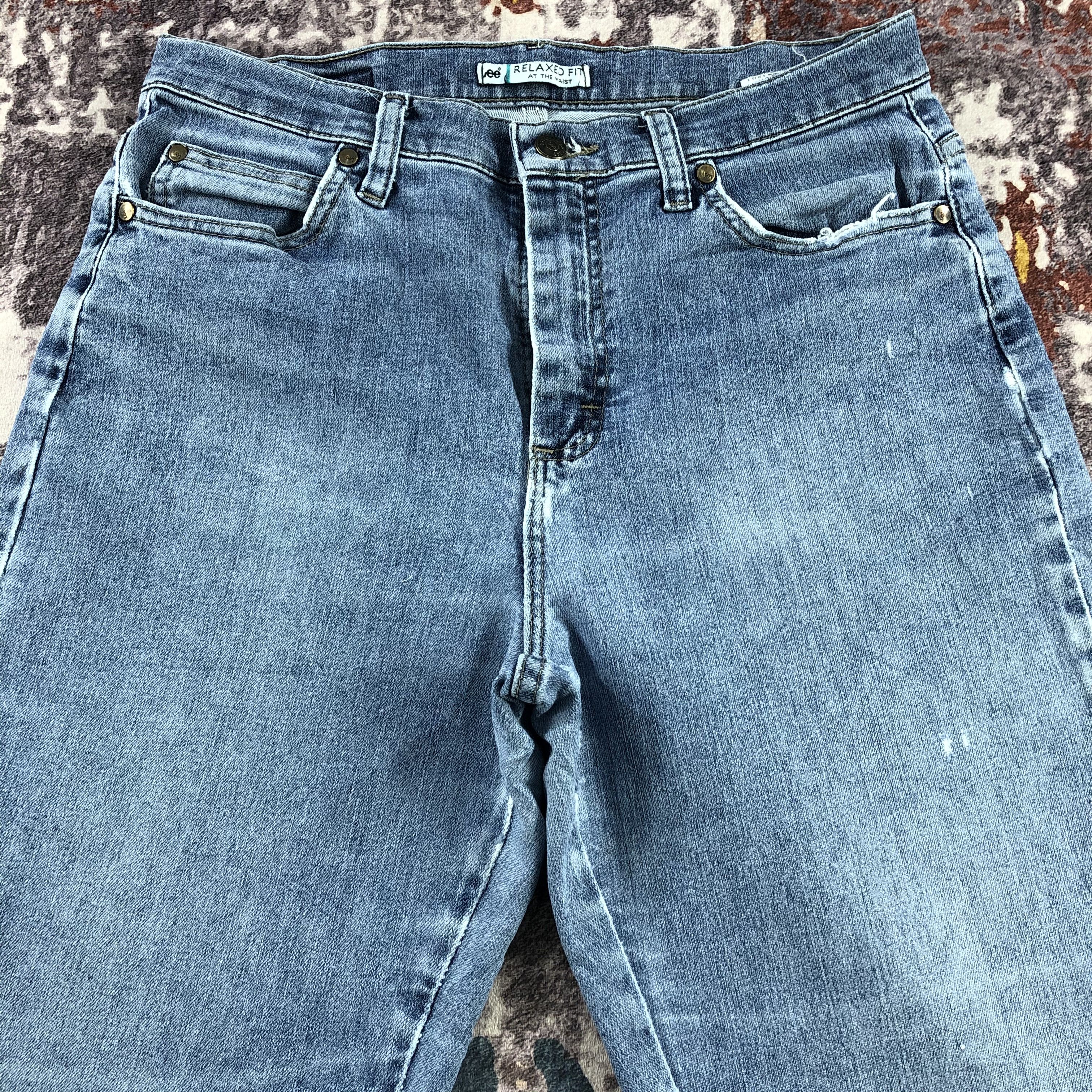 Lee × Vintage Vintage Blue Wash Lee Jeans-JM2860 Size US 31 - 3 Thumbnail