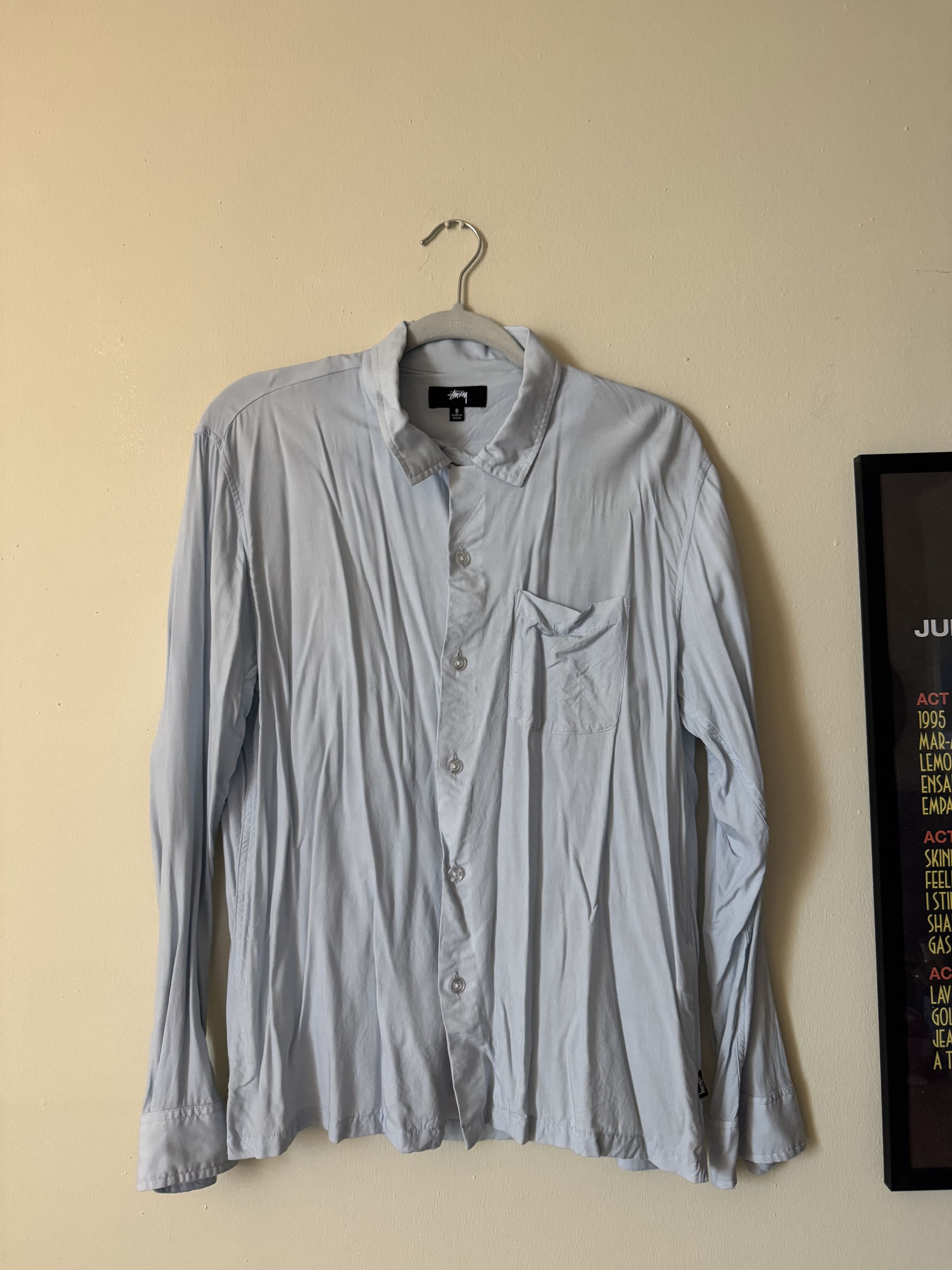 Stussy Naked Girl Rayon Button Up Size US S / EU 44-46 / 1 - 2 Thumbnail