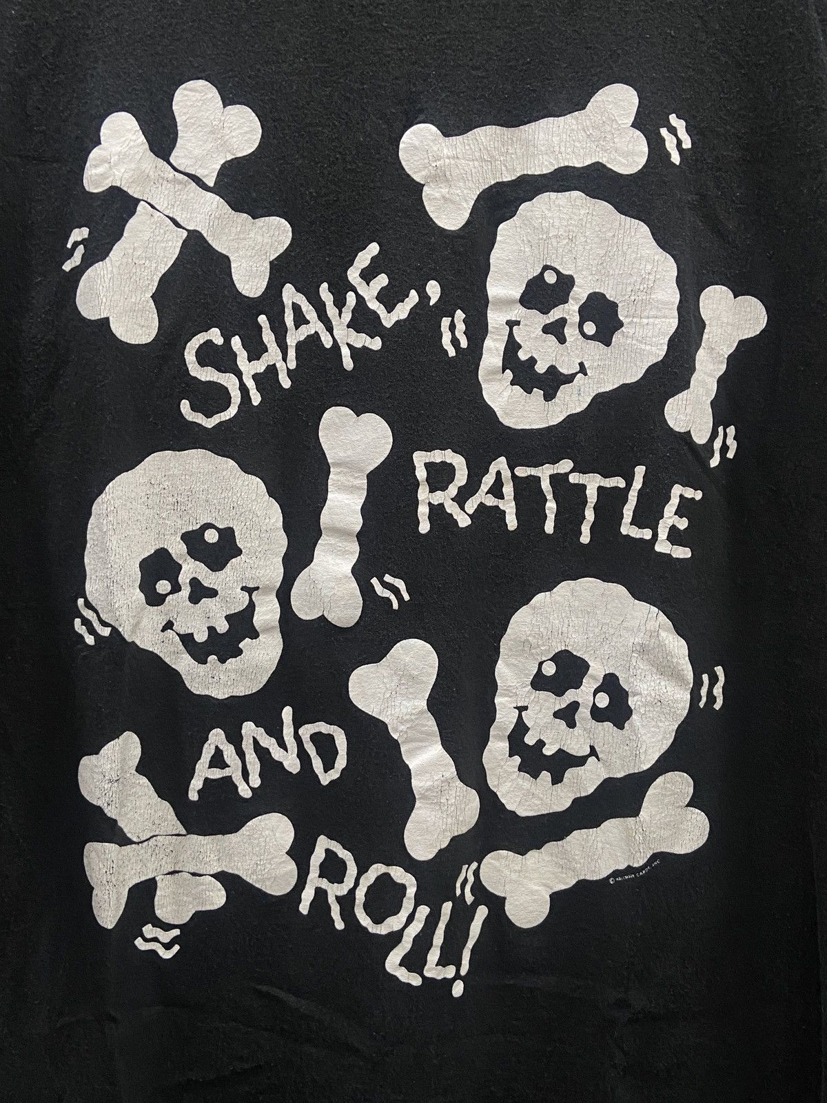 Band Tees × Vintage Vintage 80s 90s SHAKE RATTLE AND ROLL Metal ROCK Tour TShirt Size US L / EU 52-54 / 3 - 5 Thumbnail