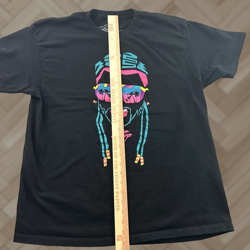 GRAFF Riff Raff Neon Icon Aquaberry Short Sleeve T Shirt Men's XL Black Size US XL / EU 56 / 4 - 1 Thumbnail