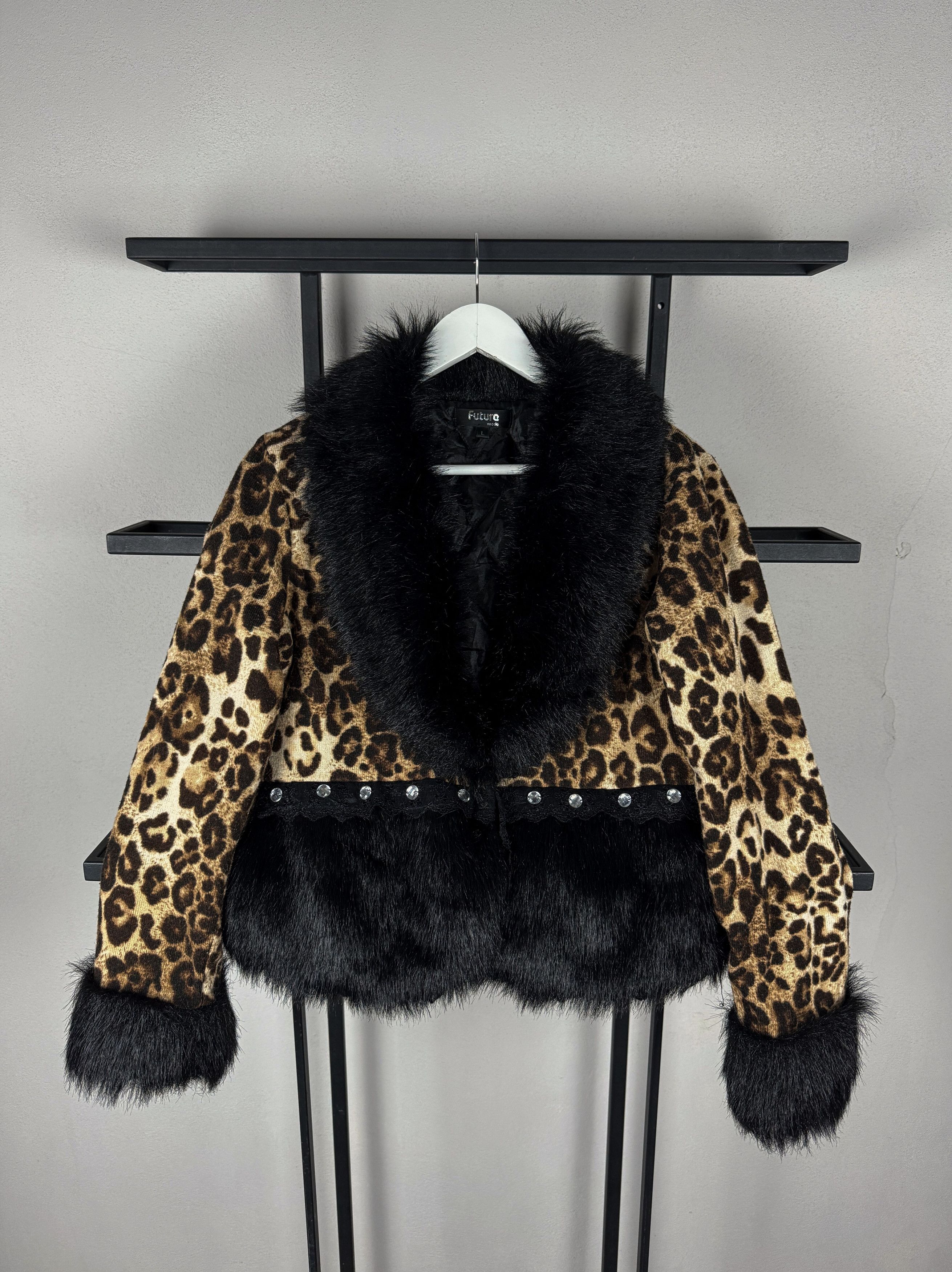 Japanese Brand VTG AVANT GARDE JAPANESE LUXURY HYSTERIC STYLE FUR JACKET Size S / US 4 / IT 40 - 1 Thumbnail