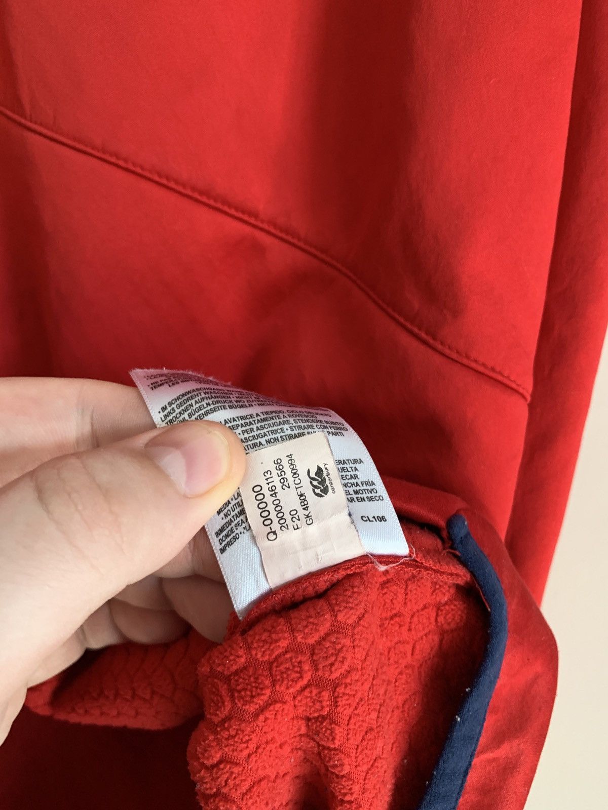 Canterbury of New Zealand British and Irish Lions Red Sweatshirt Rugby Canterbury Sz M Size US M / EU 48-50 / 2 - 23 Thumbnail