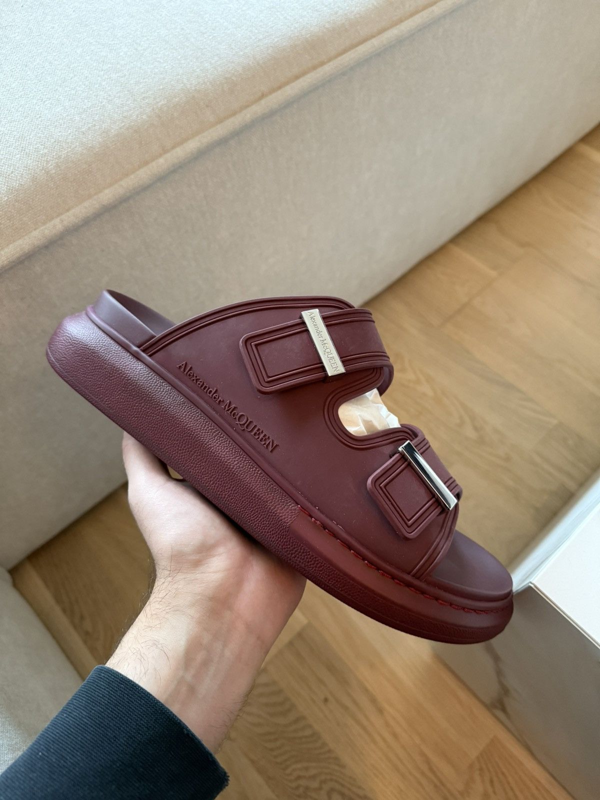 Alexander McQueen Alexander McQueen Slides Size US 9.5 / EU 42-43 - 2 Thumbnail