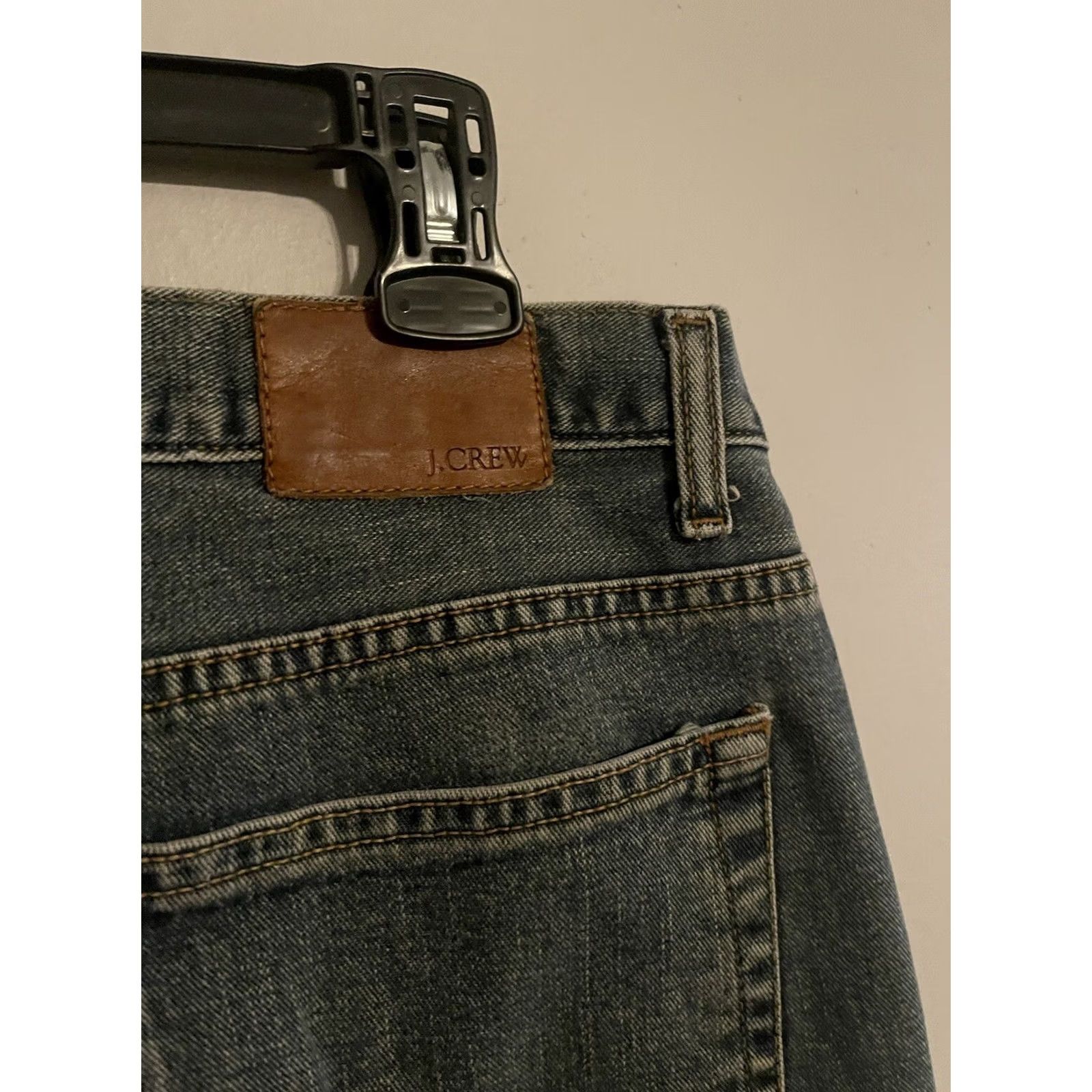 J.Crew J.Crew Jeans Mens Relaxed Straight Leg Cotton Denim Blue 34x30 Y2K 54767-30 Size US 34 / EU 50 - 4 Thumbnail