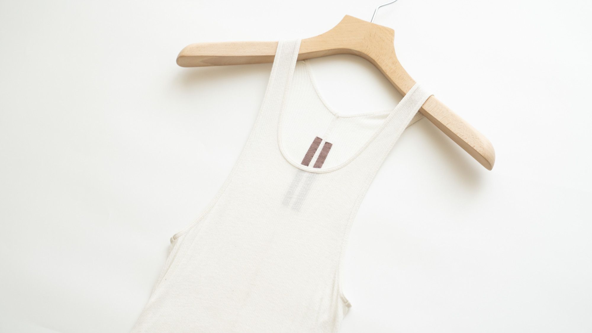 Rick Owens Rick Owens 13SS ISLAND BASIC RIB TANK MILK size:S Size US S / EU 44-46 / 1 - 5 Thumbnail