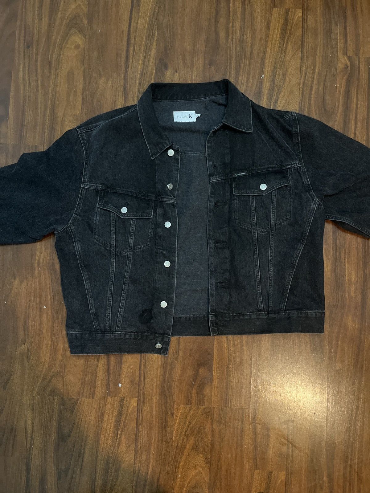 Calvin Klein × Palace Palace CK1 Relaxed Trucker Denim Jacket | Grailed