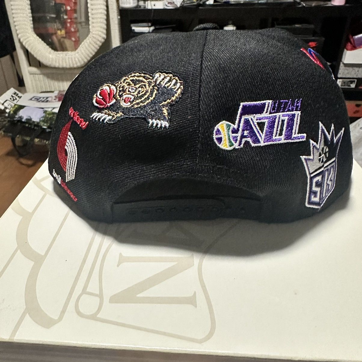 Mitchell & Ness NBA West All Over Conference Deadstock Fit Snapback Size ONE SIZE - 3 Thumbnail