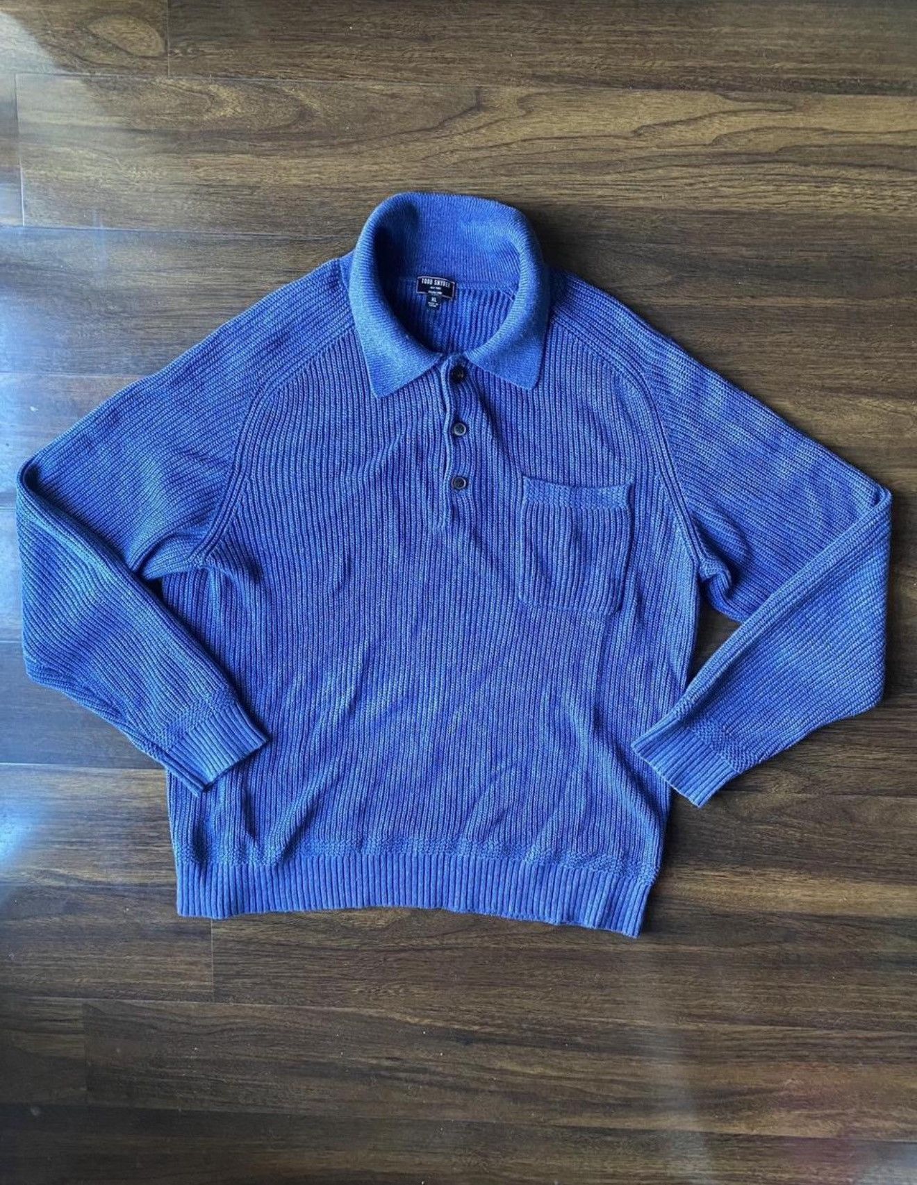 Todd Snyder Todd Snyder long sleeve knitted pol Size US XL / EU 56 / 4 - 1 Thumbnail