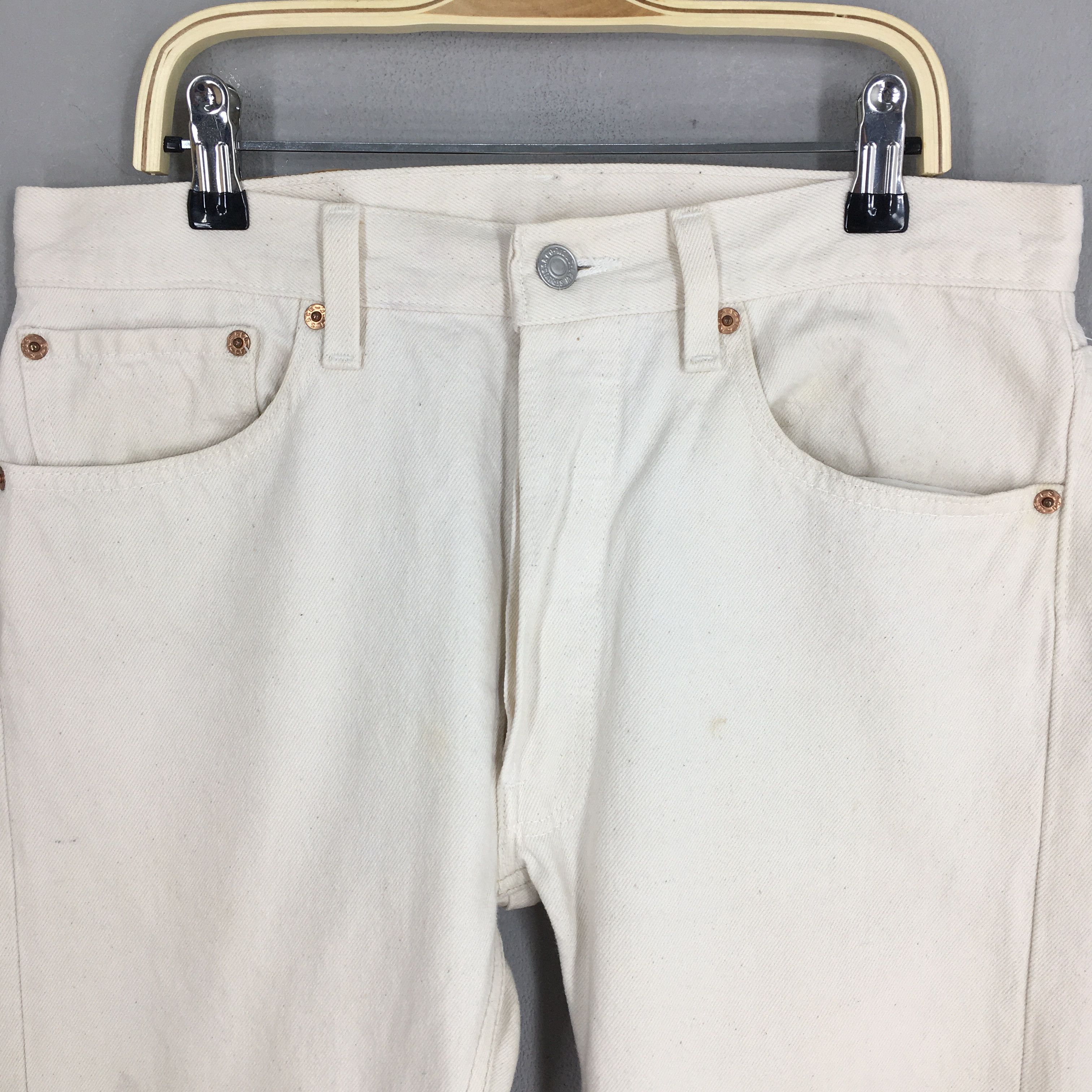 Levi's Size 30x30 Vintage 90s Levi's 501 Slim Skinny Jeans S1791 Size US 30 / EU 46 - 2 Thumbnail