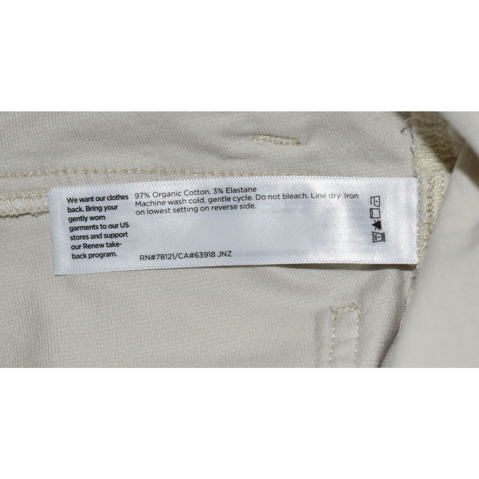 Eileen Fisher NWT EILEEN FISHER Stretch Velveteen Slim Ankle Jean XXS $188 Size 28" / US 6 / IT 42 - 5 Thumbnail