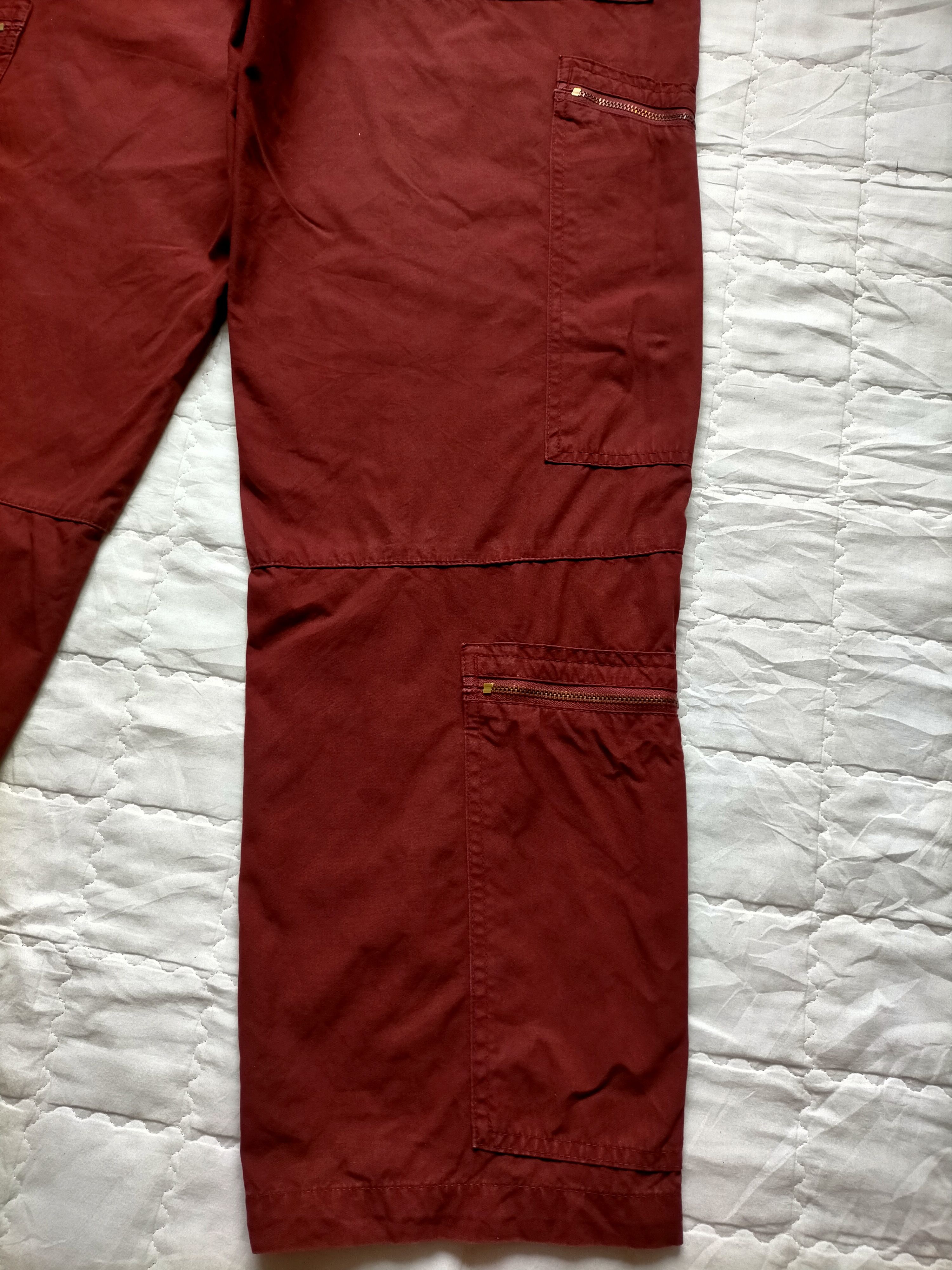 Stussy Stussy Authentic Gear Multipocket Zipped Red Pants Size US 30 / EU 46 - 19 Thumbnail