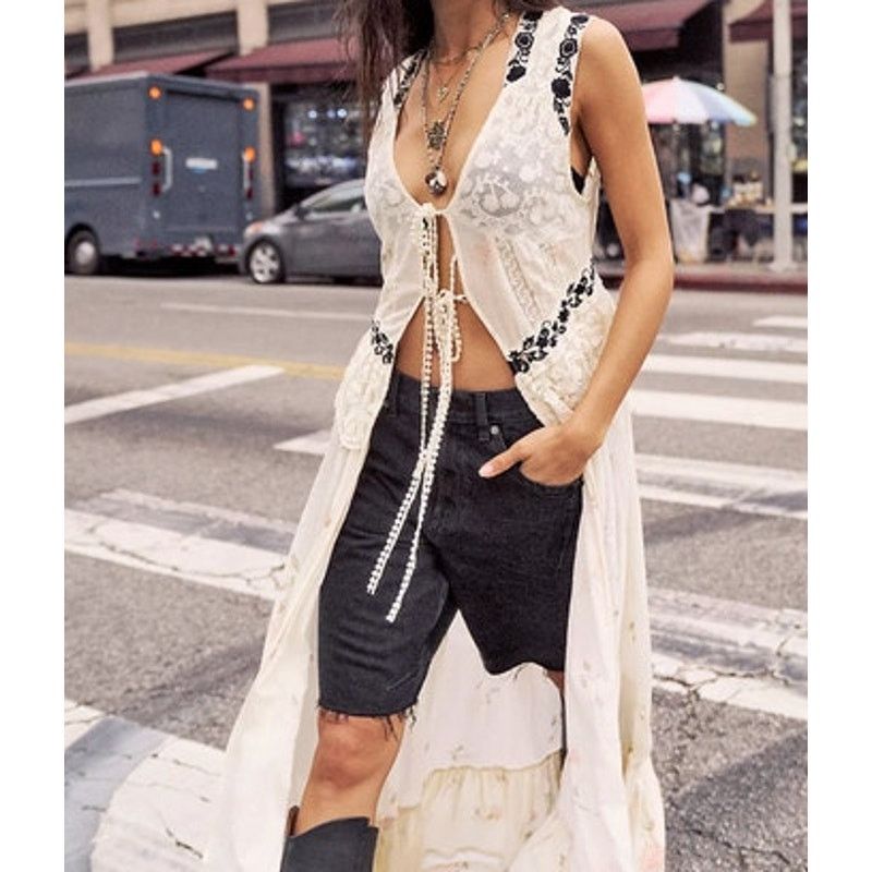 Free People NWT Free People Ghost Town Long Shorts in Washed Black Size 25" / US 0 / IT 36 - 2 Thumbnail