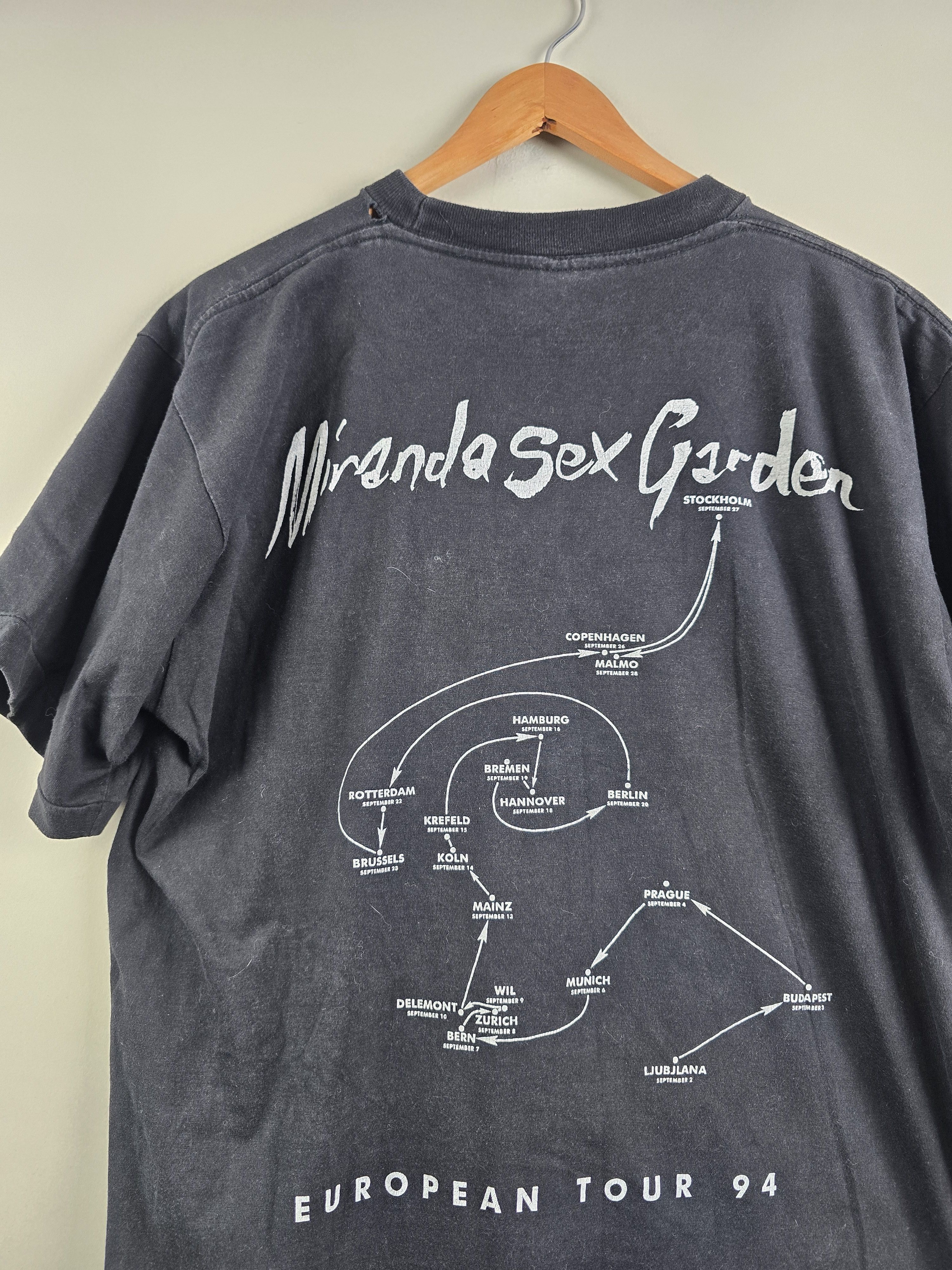 Band Tees × Vintage 1994 Miranda Sex Garden L 22" 31" Size US L / EU 52-54 / 3 - 6 Thumbnail