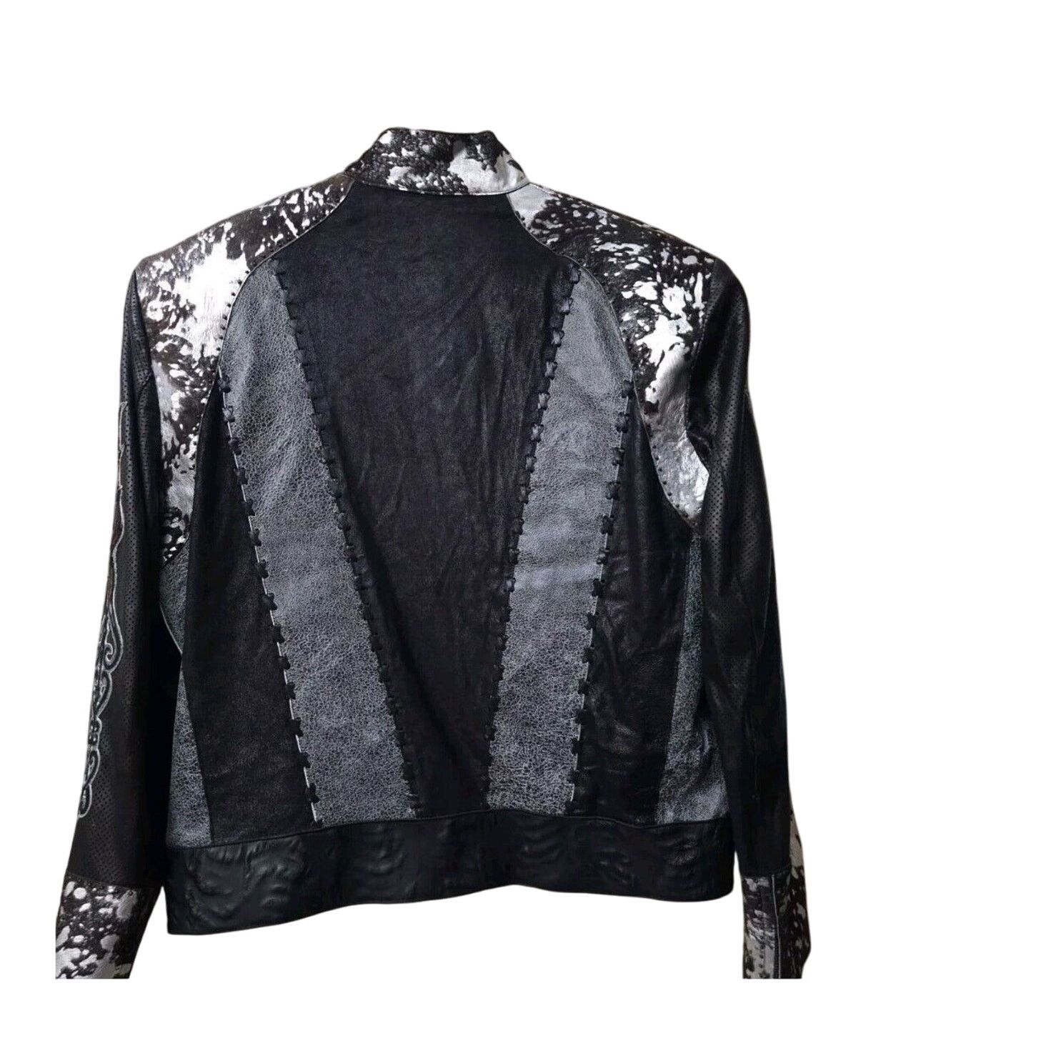 Kaptain Sunshine Kaptain Bubble Mechanic Genuine Embroidered Leather Jacket L Size US L / EU 52-54 / 3 - 2 Thumbnail