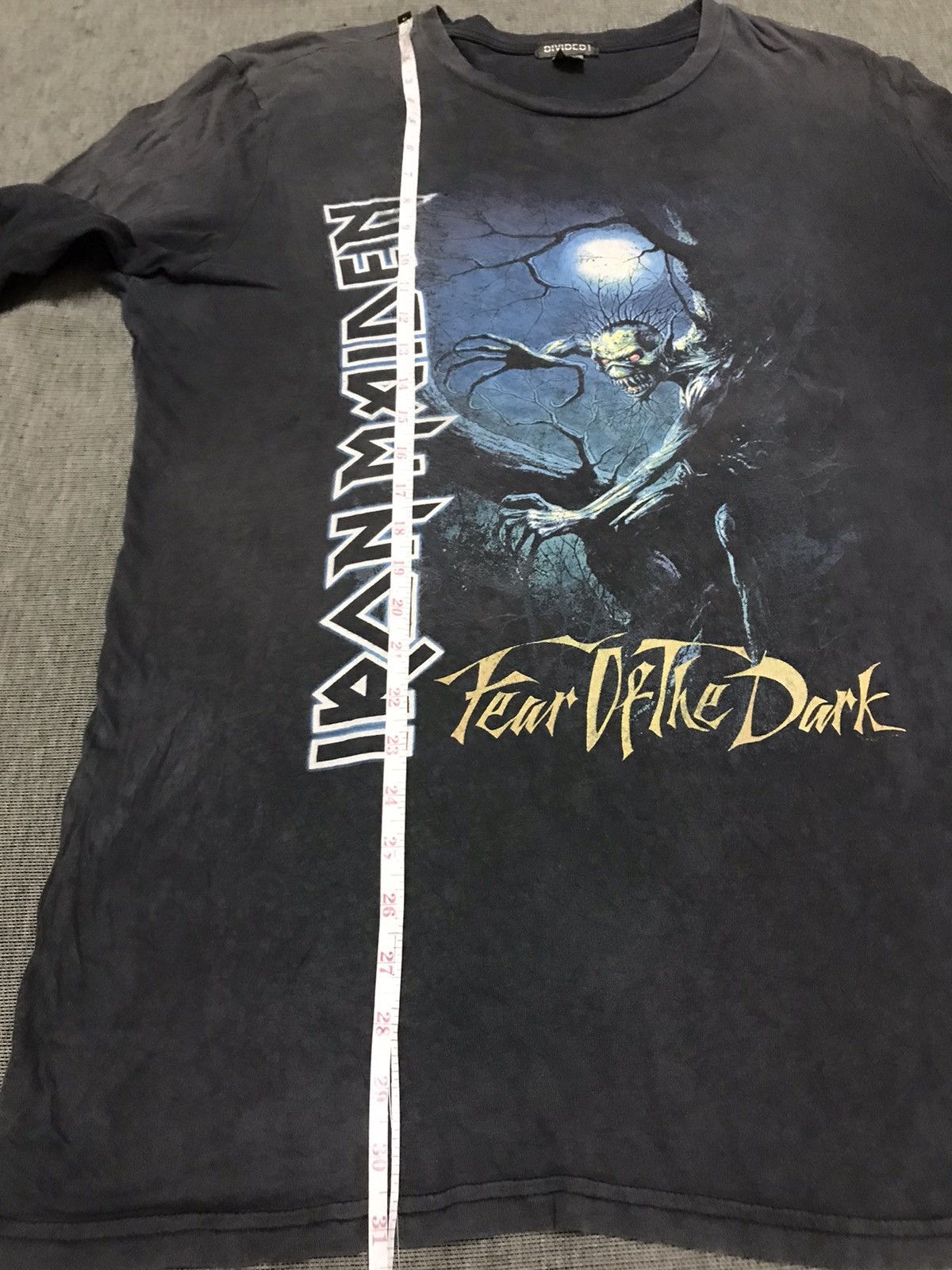 Band Tees × H&M × Iron Maiden Iron Maiden Fear of the Dark Sunfaded Tees Size US M / EU 48-50 / 2 - 9 Thumbnail