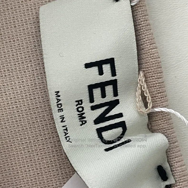 Fendi Fendi FW21 Ribbed Knit Pattern Solid High Waist Long Skirt Size 37" - 3 Thumbnail